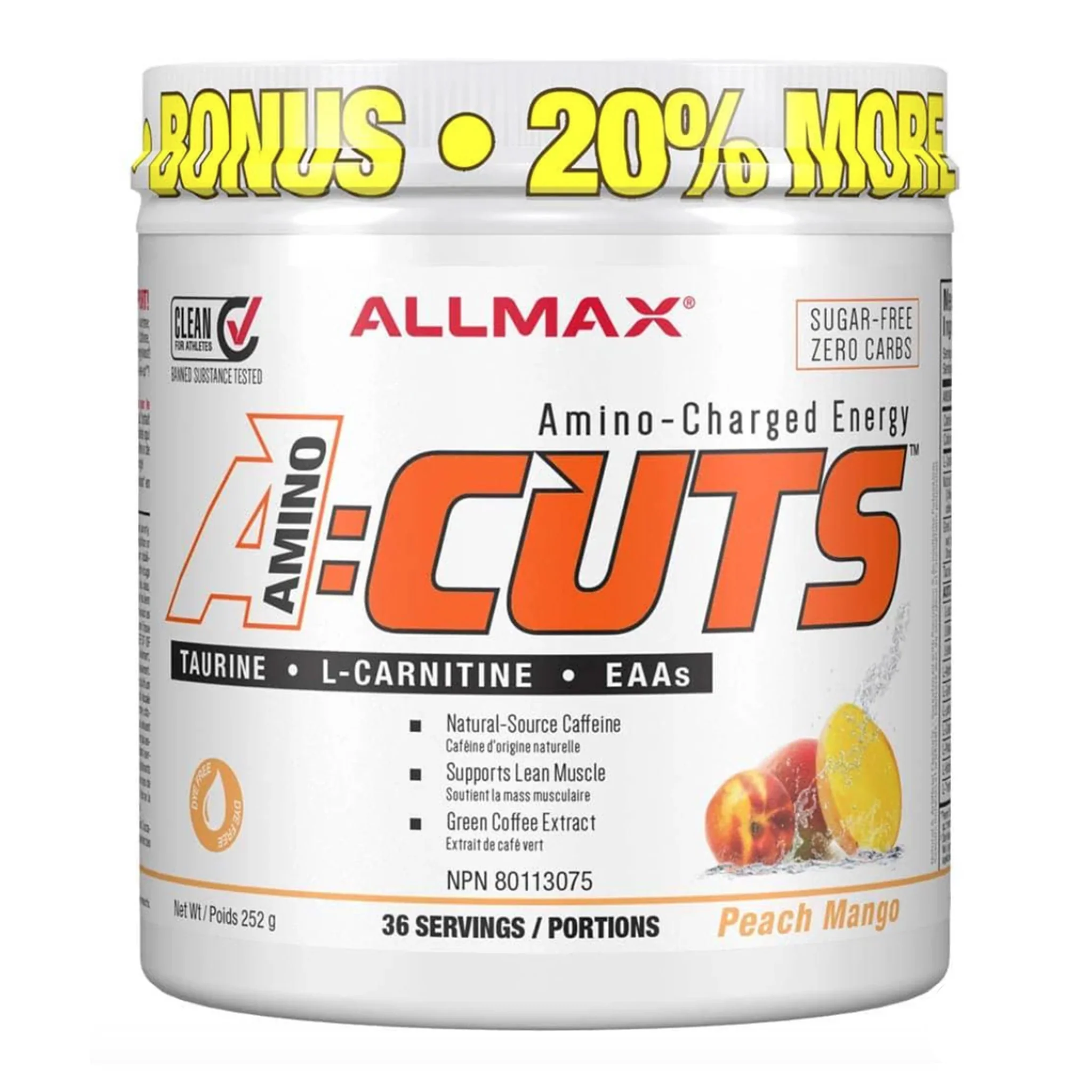Allmax Amino cuts (36 Servs) - Image 10