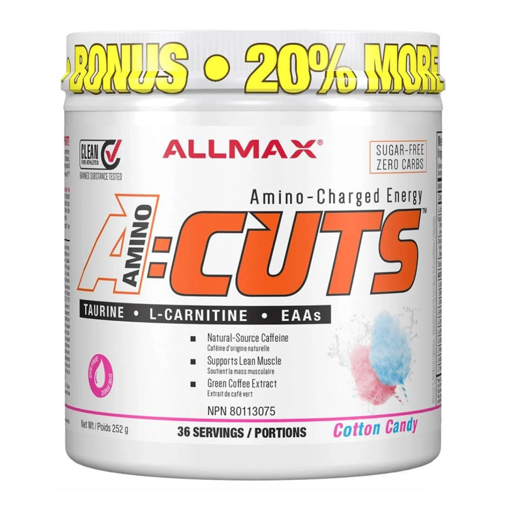 Allmax Amino cuts (36 Servs) - Image 4