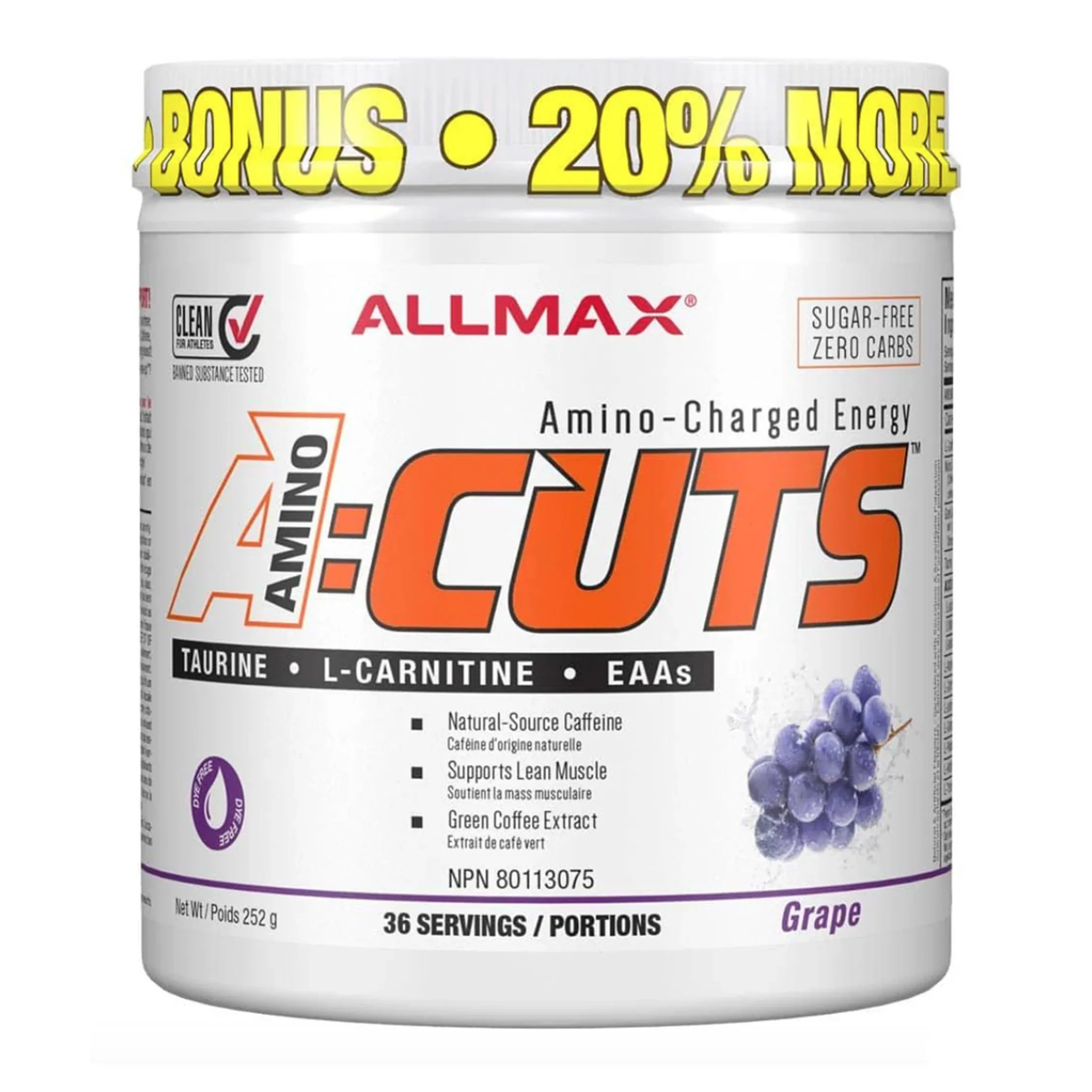 Allmax Amino cuts (36 Servs) - Image 5