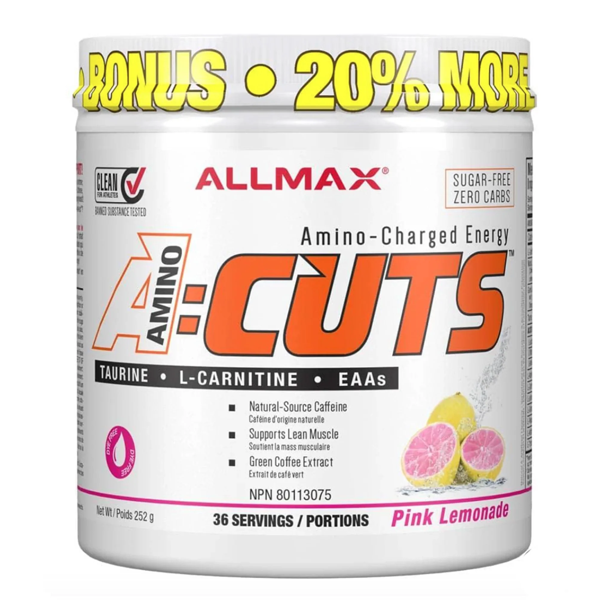 Allmax Amino cuts (36 Servs) - Image 6
