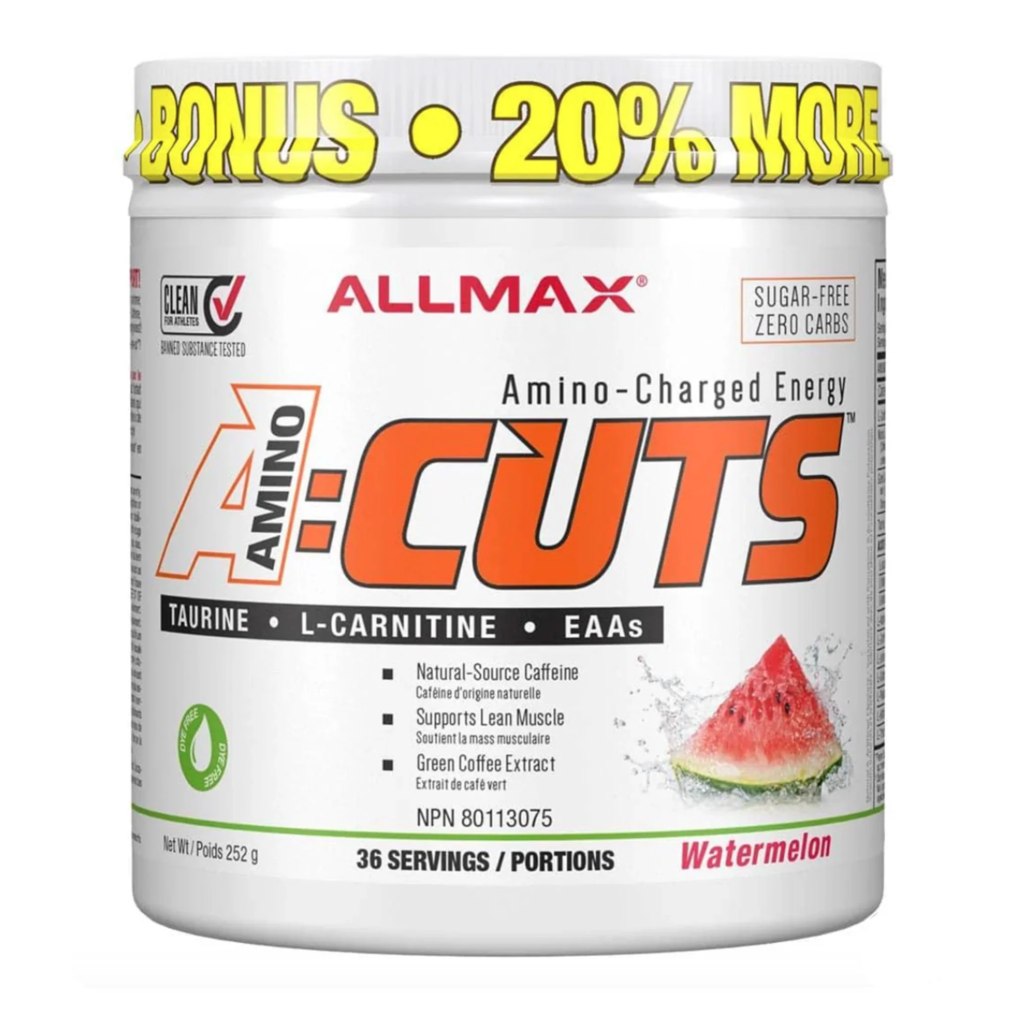 Allmax Amino cuts (36 Servs) - Image 7