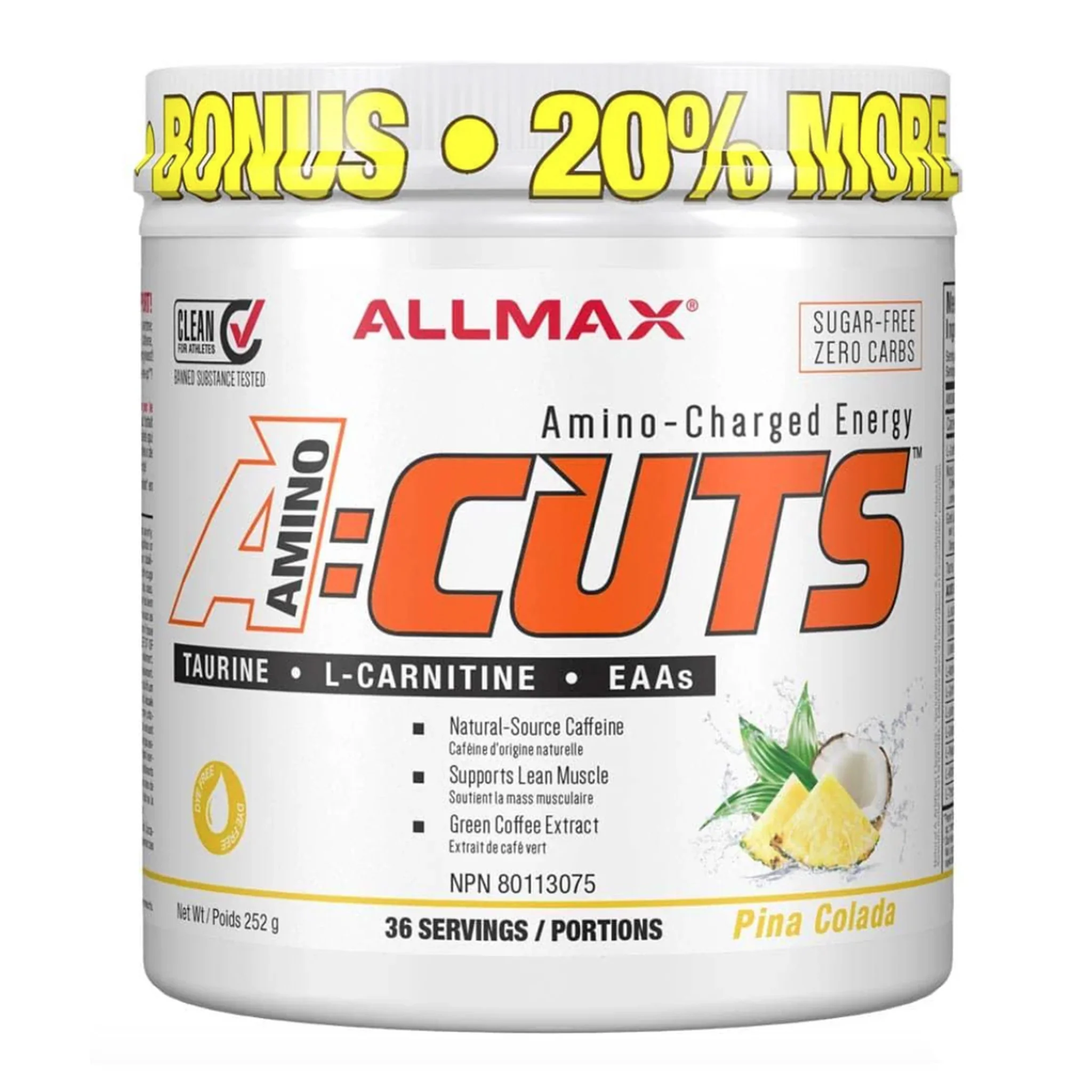 Allmax Amino cuts (36 Servs) - Image 8