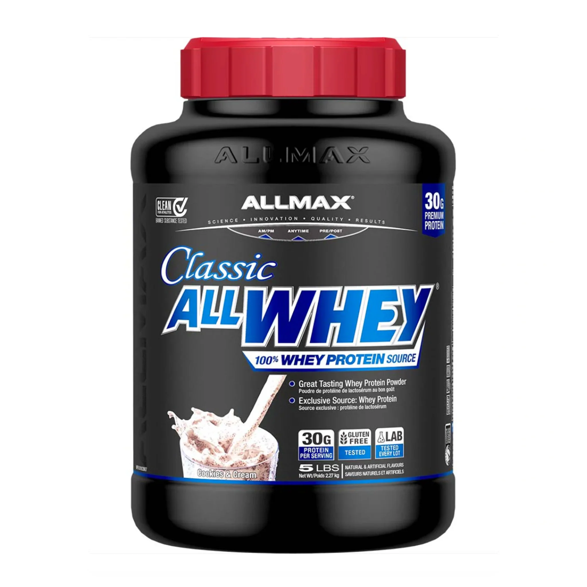 Allmax Classic Allwhey Protein (5lbs) - Image 3