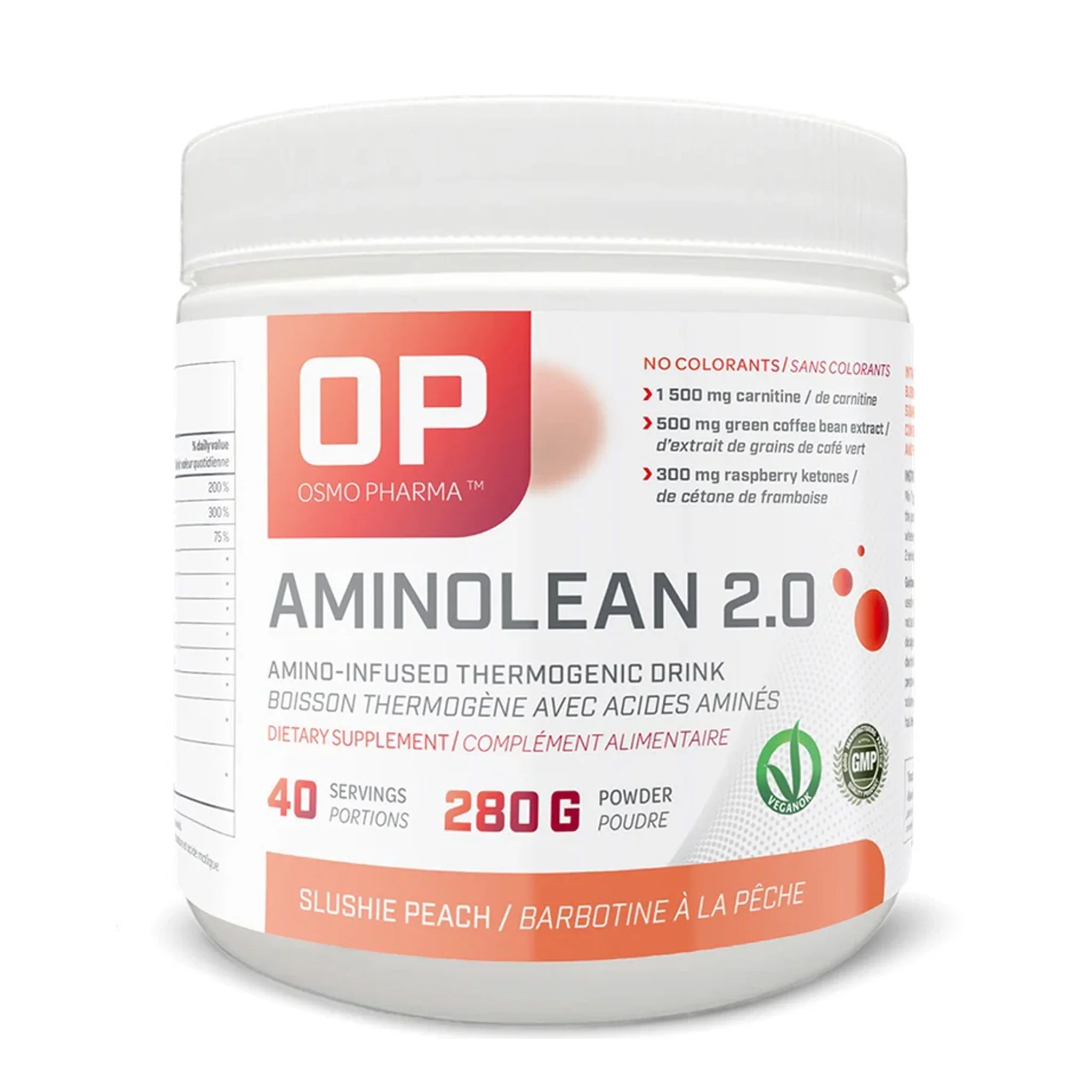 Osmo Pharma Aminolean Thermogenic Burner  (40 Servs) - Image 3