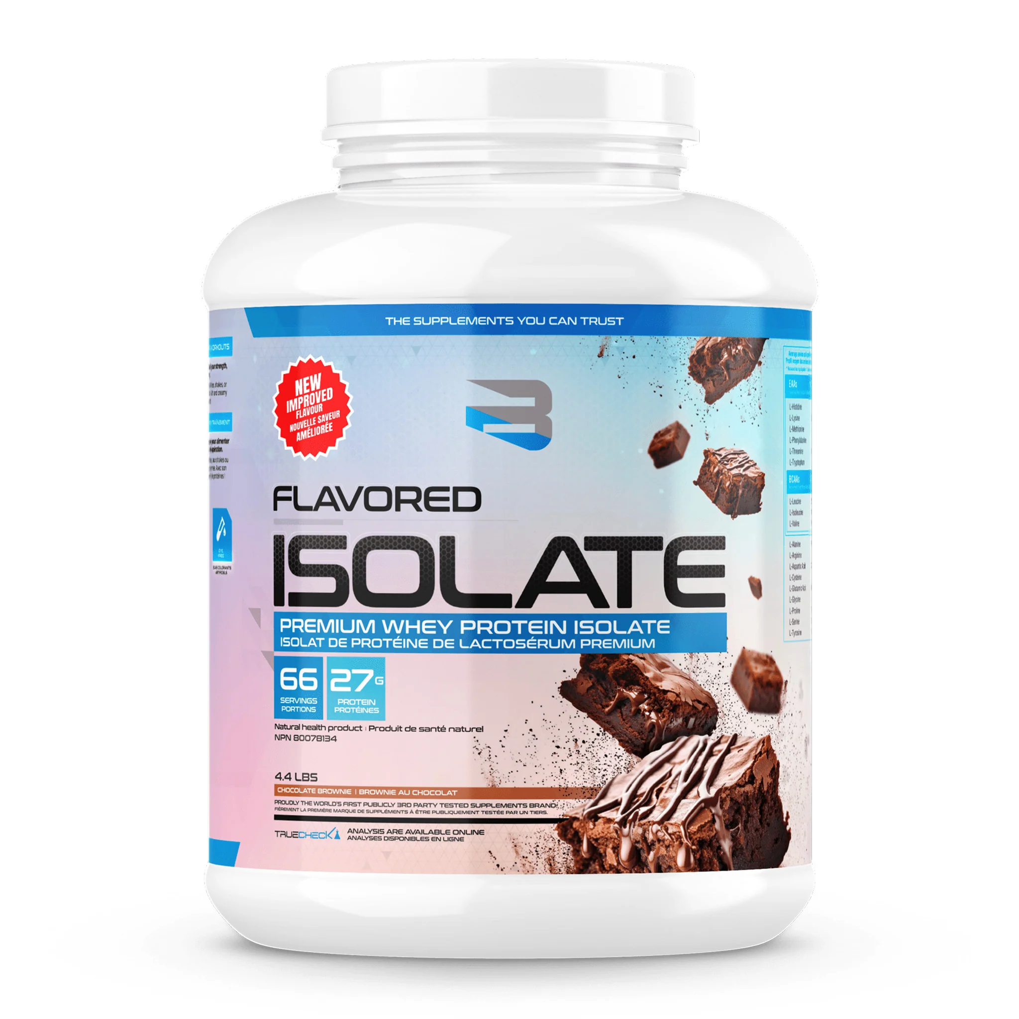 Believe Flavored Isolate Whey Protein (4.4lbs) - Image 13