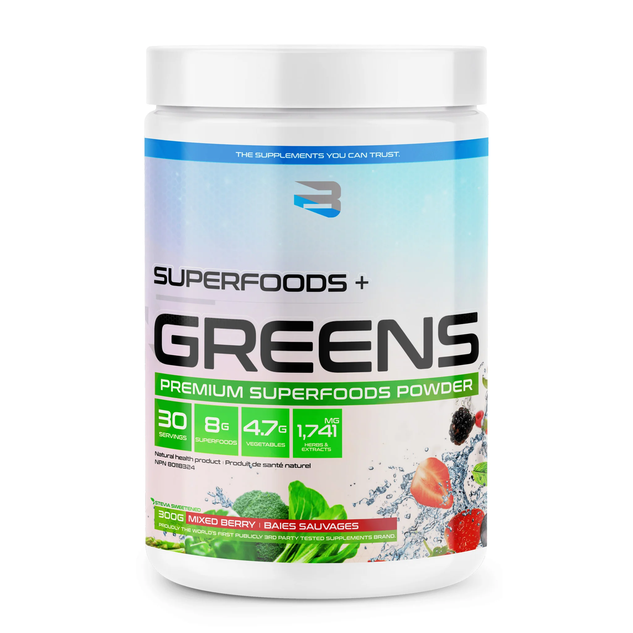 Believe Superfoods + Greens Powder (30 Servs) - Image 4