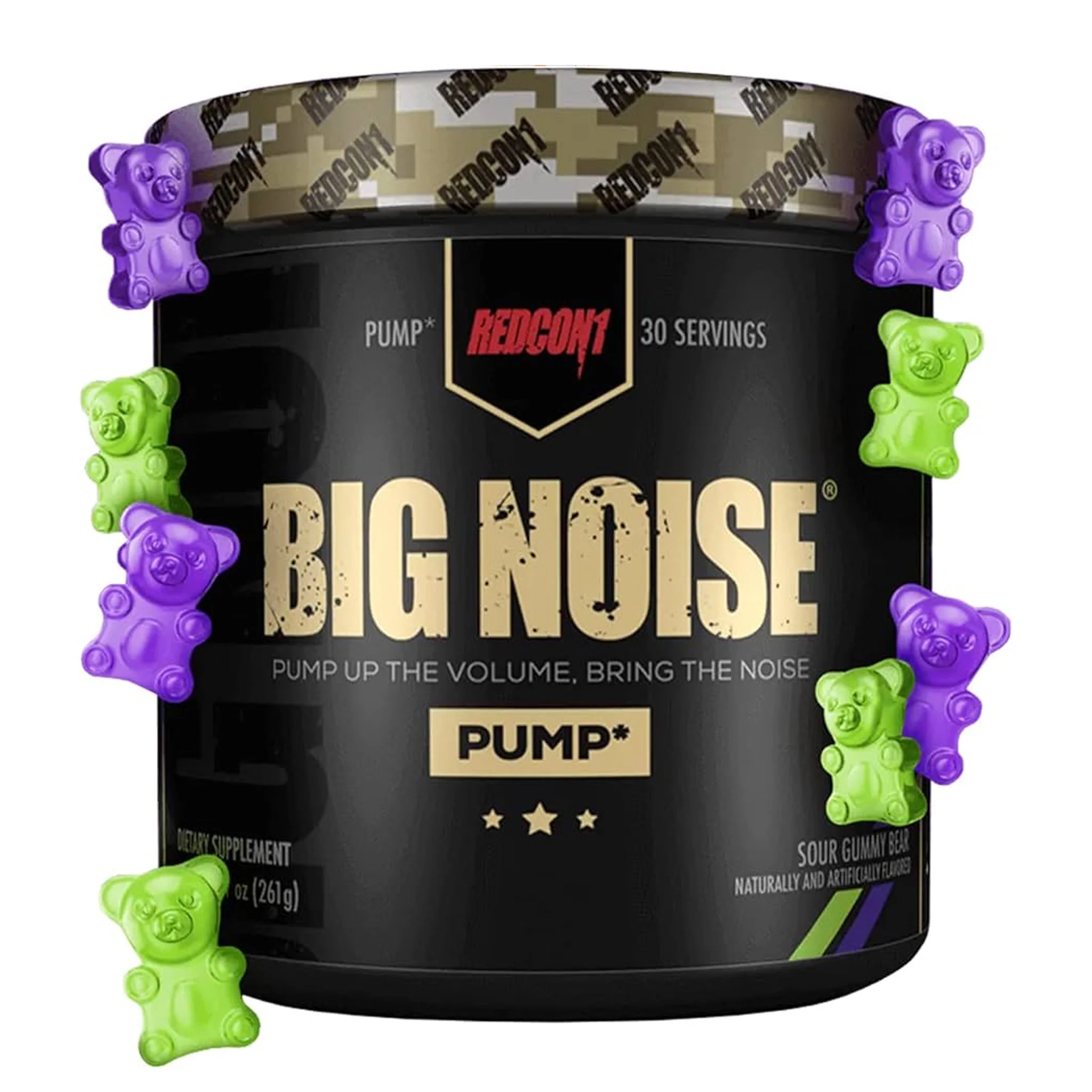 Redcon1 Big Noise Stim-Free Pre-Workout (30 Servs) - Image 3