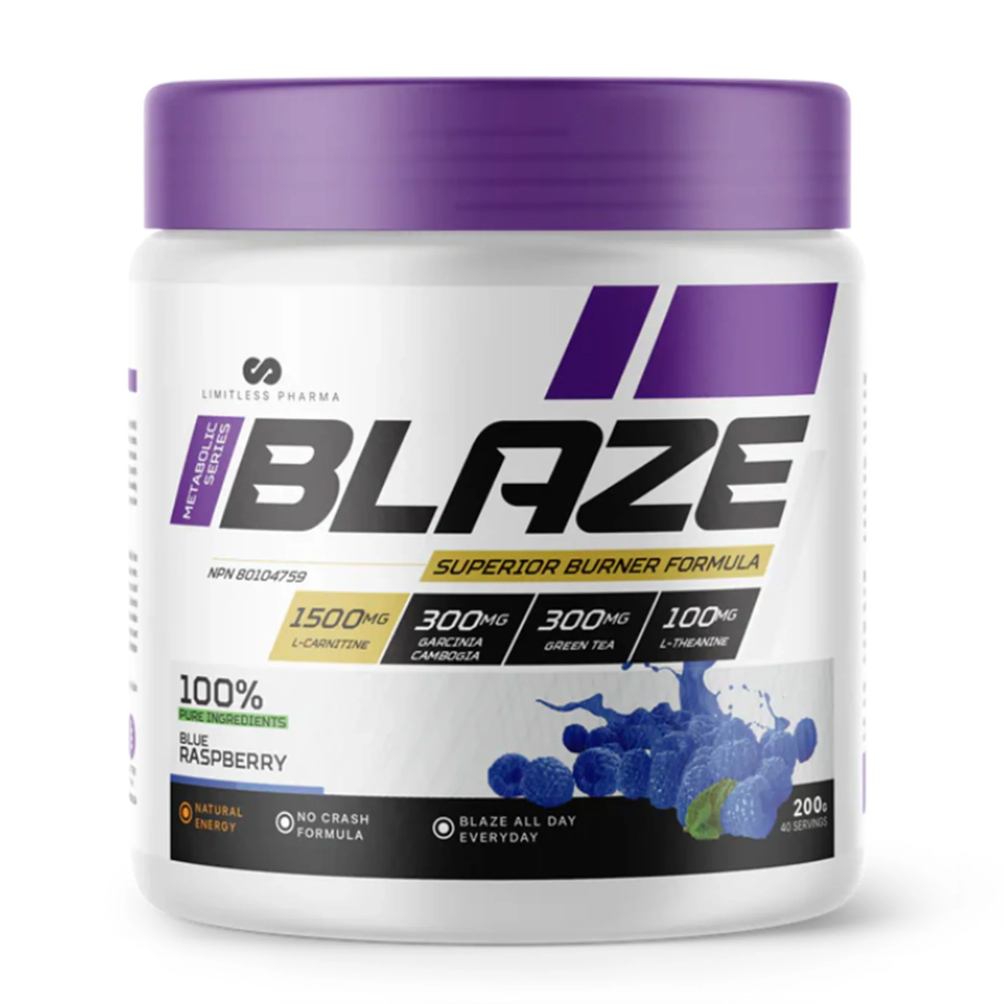 Limitless Pharma Blaze Fat Burner (40 Servs) - Image 4