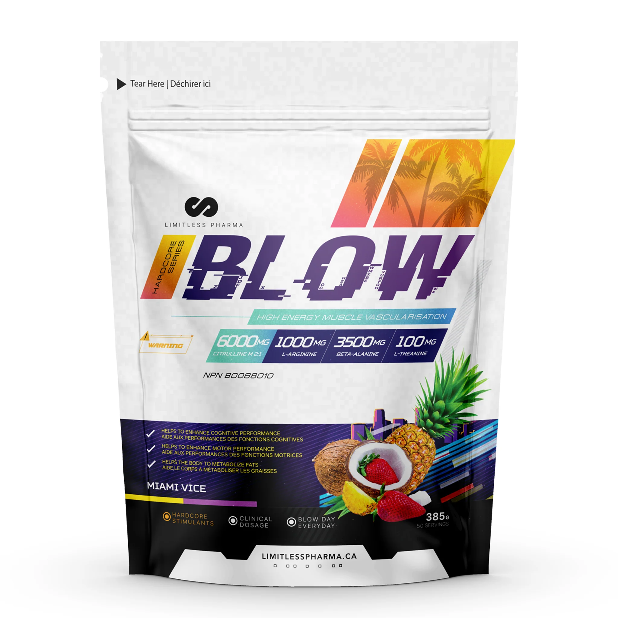 Limitless Pharma Blow Pre-Workout (50 Servs) - Image 11