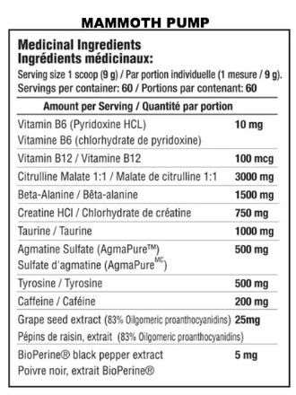[COMBO] Whey Protein Isolate (5lb) + Mammoth Pump (60 Servs) - Image 3
