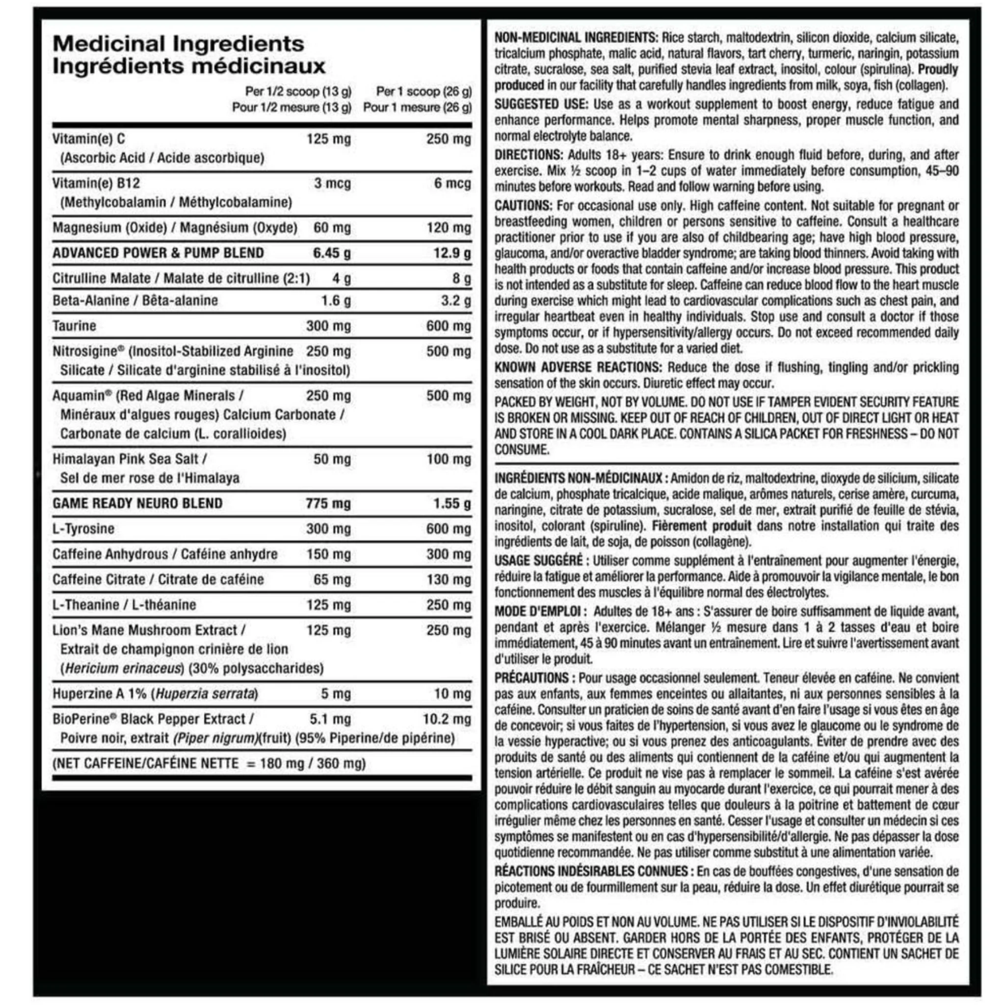 PVL Domin8 Pre-Workout Superfuel (40 Servs) - Image 2