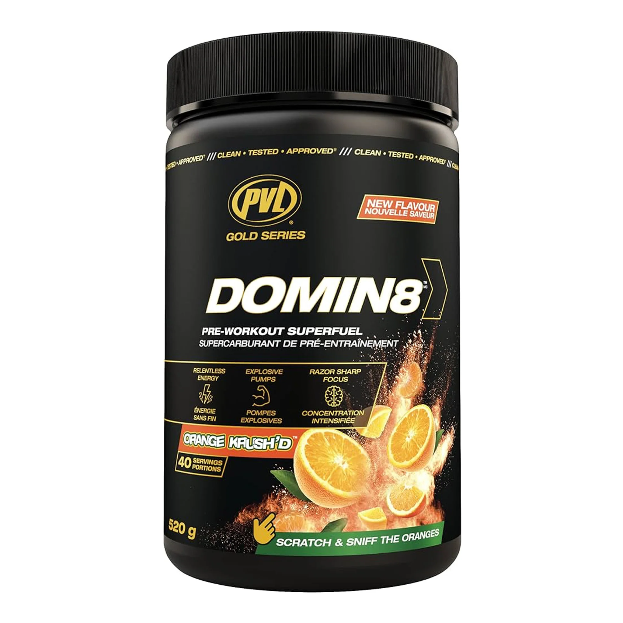 PVL Domin8 Pre-Workout Superfuel (40 Servs) - Image 5
