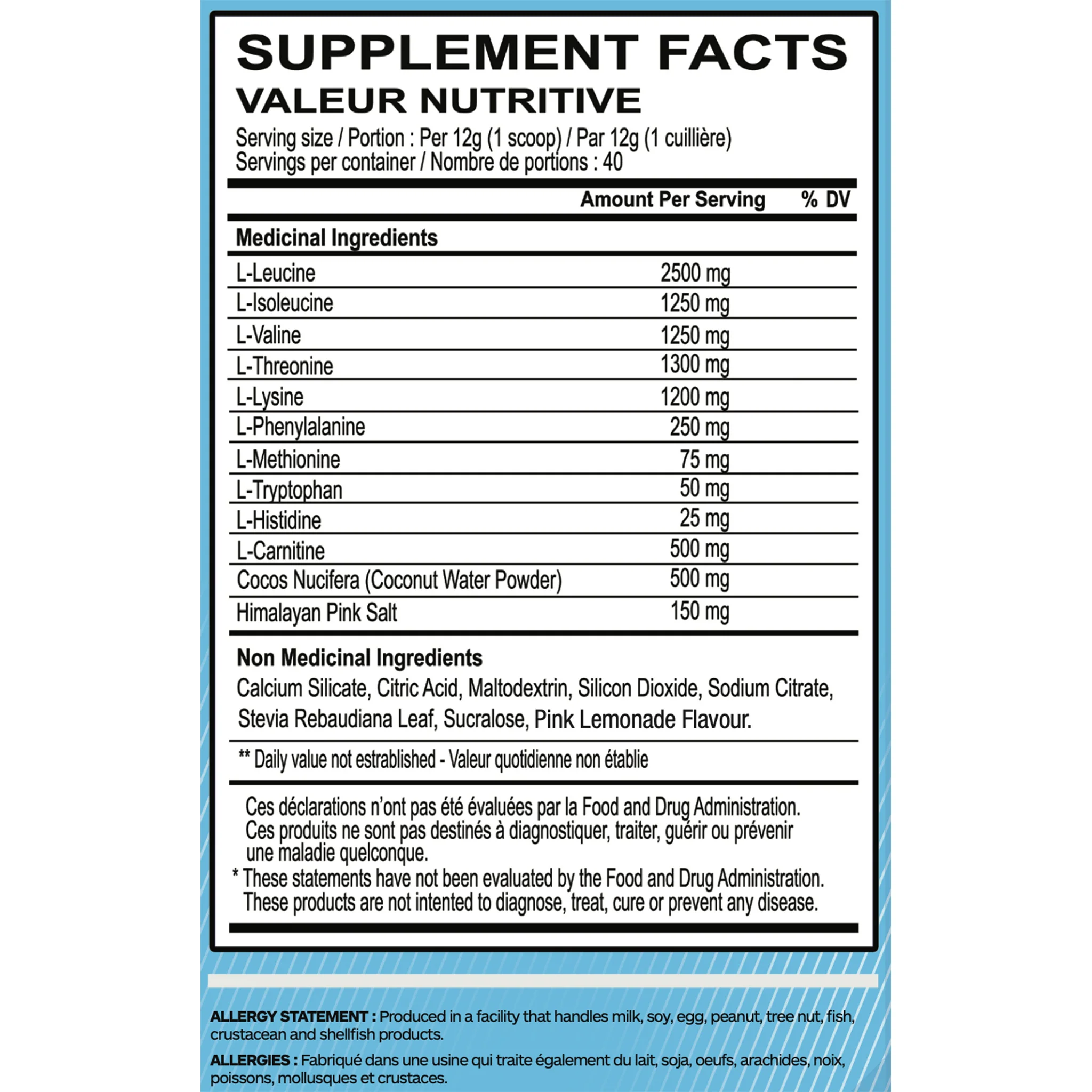 Limitless Pharma EAA Loaded (40 Servs) - Image 2