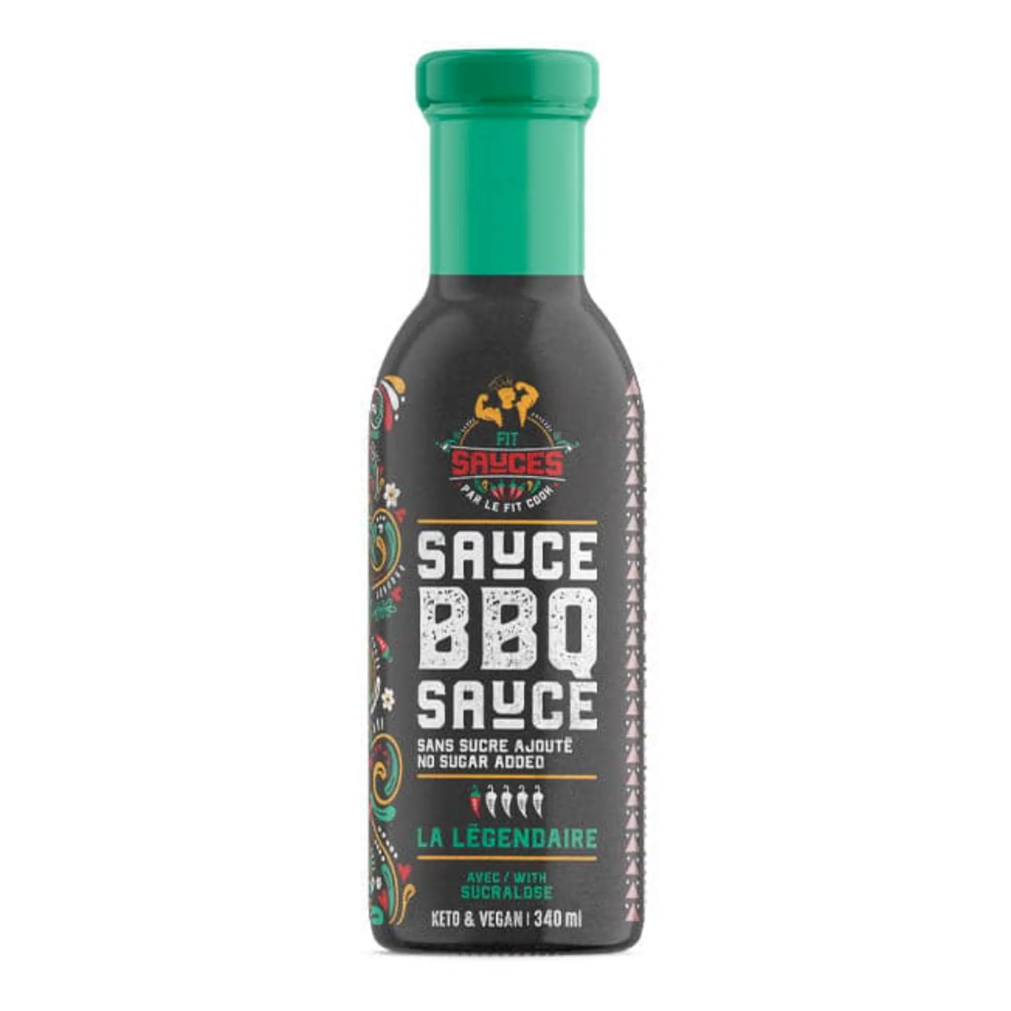 Fitcook Foodz Sugar-Free BBQ Sauce The Legendary (1 Bottle)
