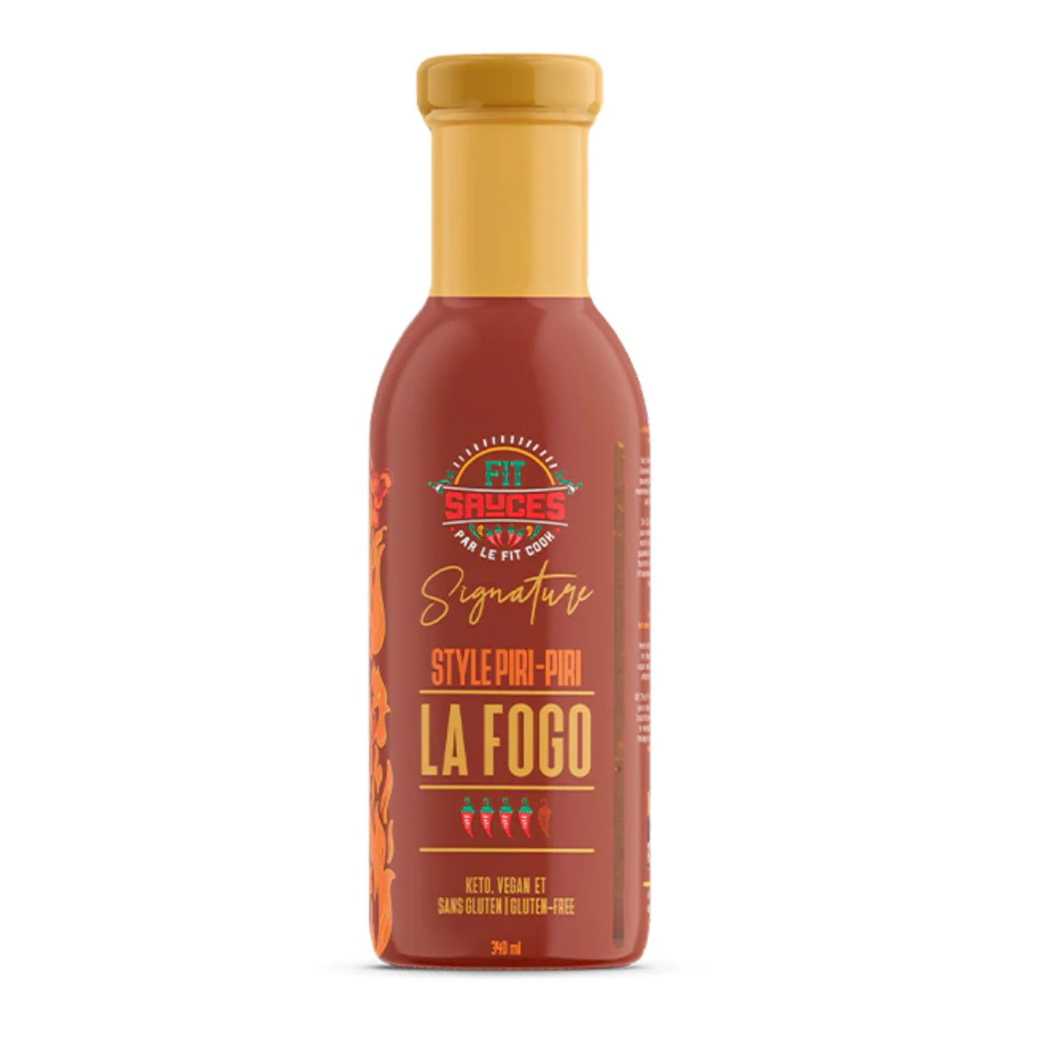 Fitcook Foodz Sugar-Free Piri Piri Sauce The Fogo (1 Bottle)