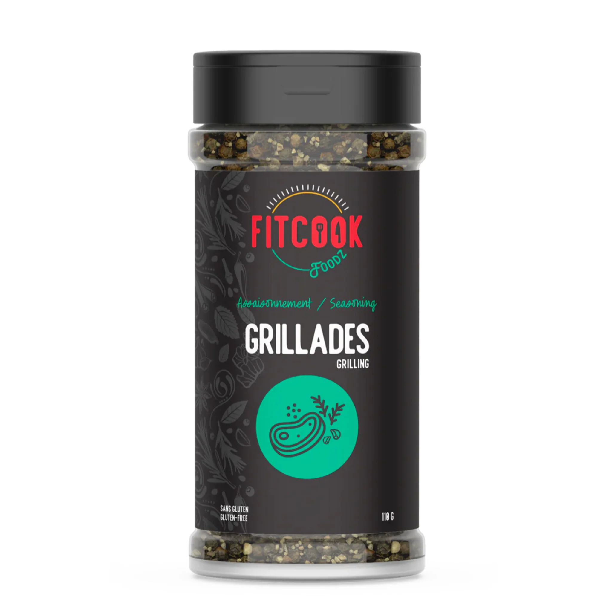 Fitcook Foodz Seasoning Spices Grills (110g)
