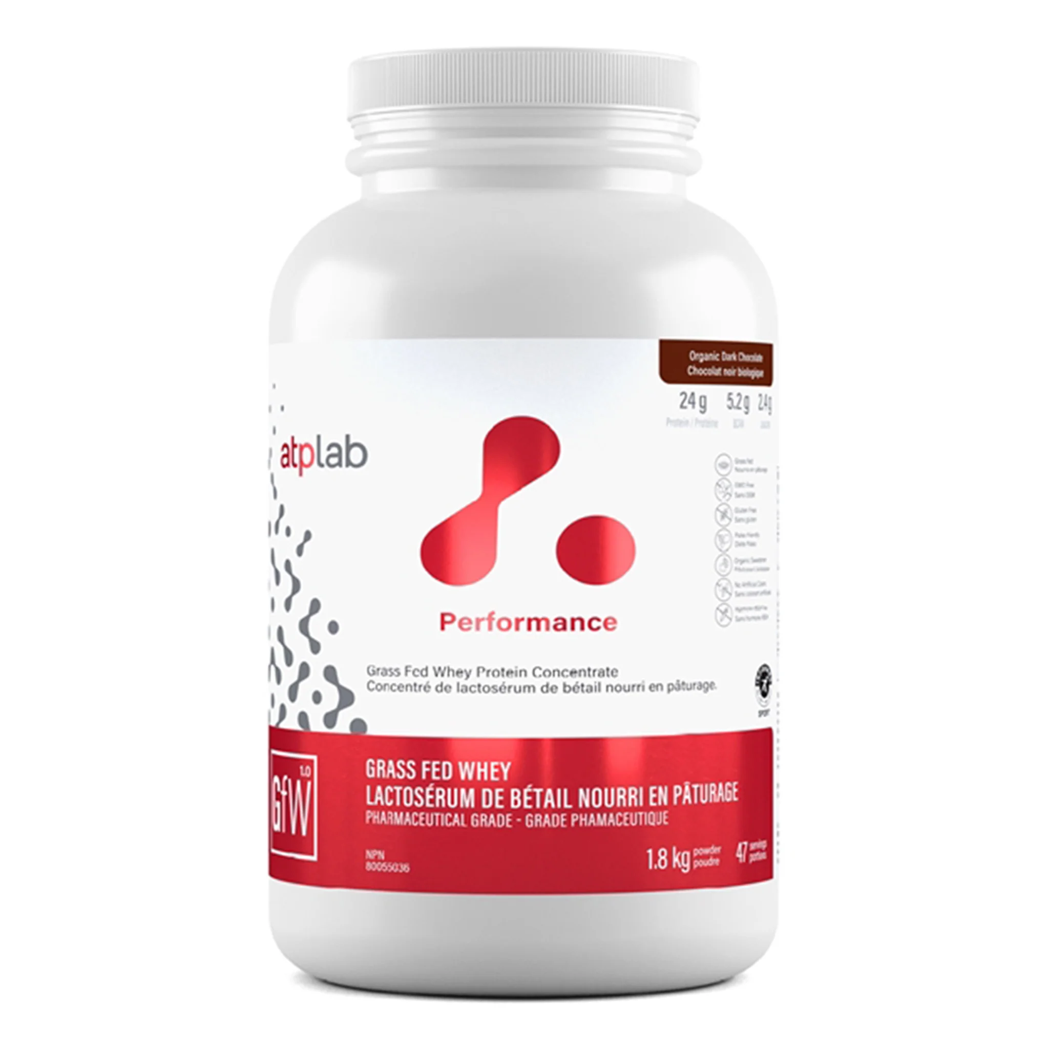 ATP Lab Grass Fed Whey Protein (1.8kg) - Image 3