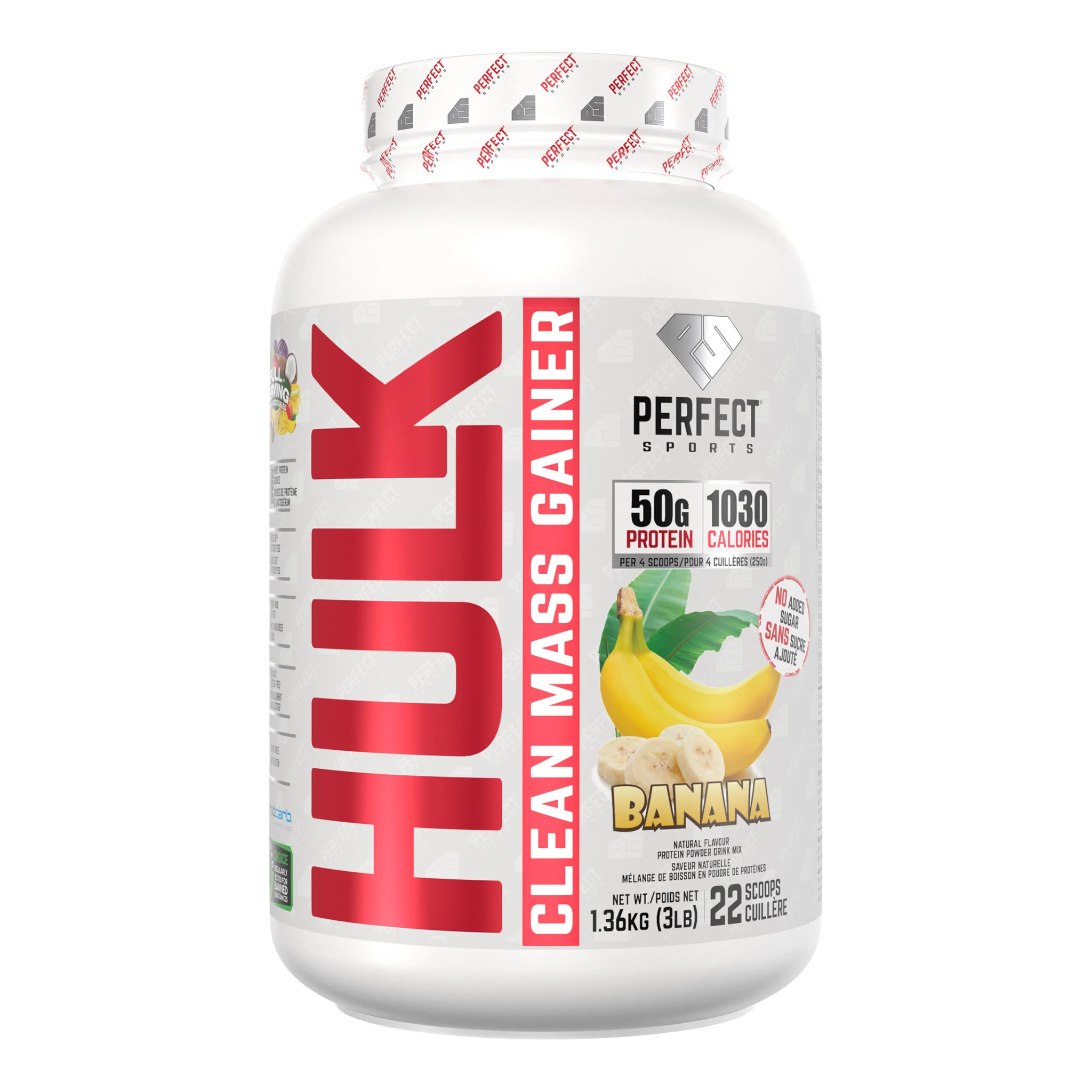 Perfect Sports Hulk Clean Mass Gainer (3lbs) - Image 4