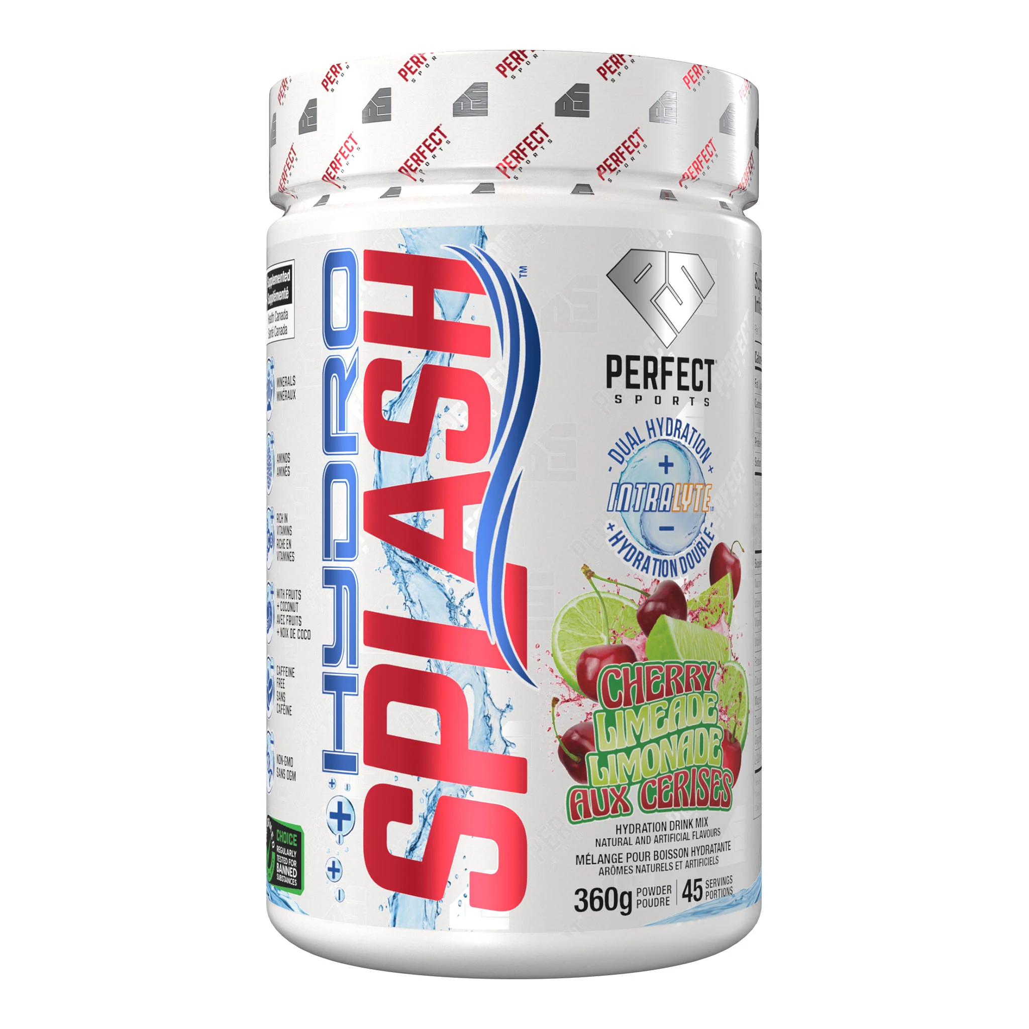 Perfect Sports Hydrosplash Electrolytes Blend (45 Servs) - Image 3