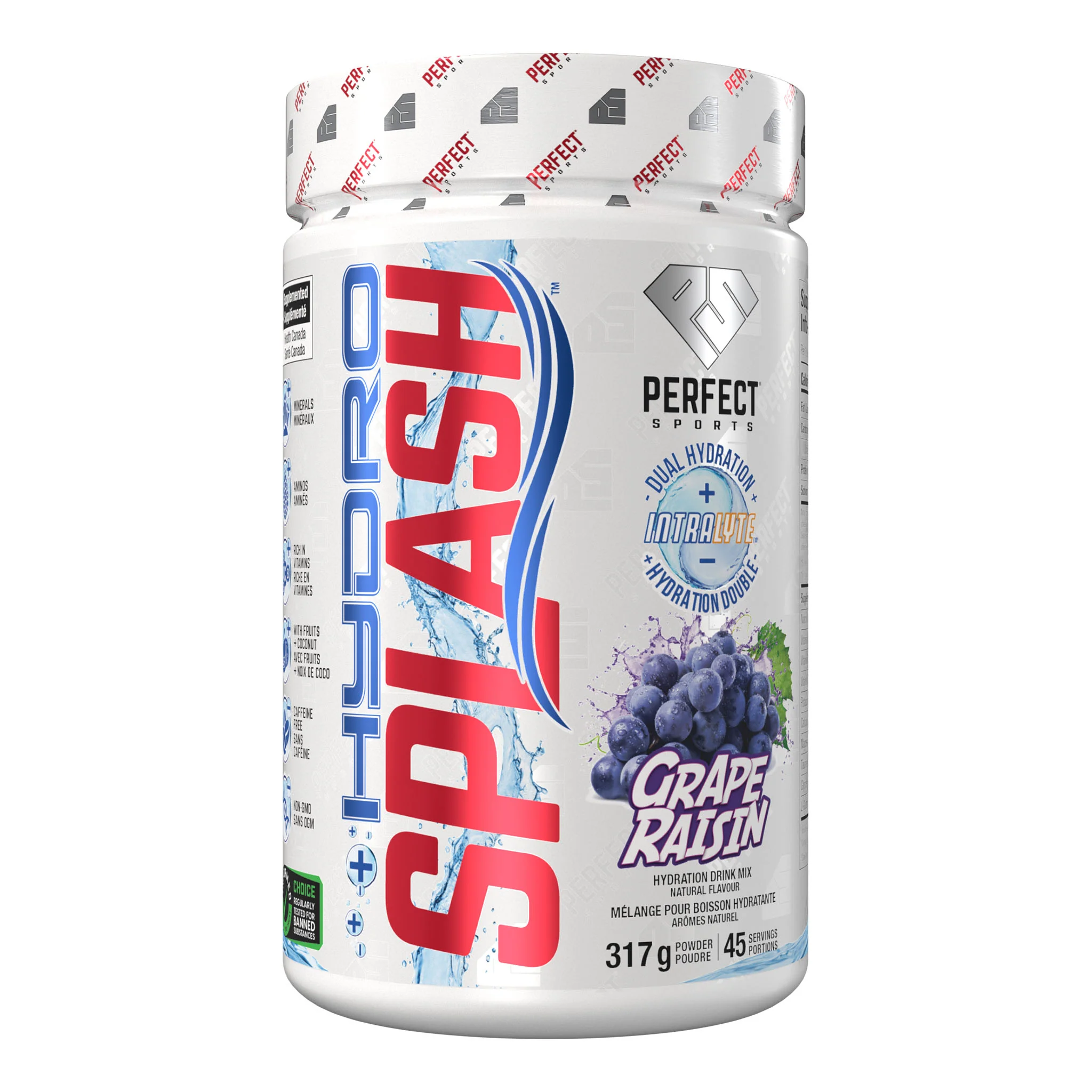 Perfect Sports Hydrosplash Electrolytes Blend (45 Servs) - Image 4