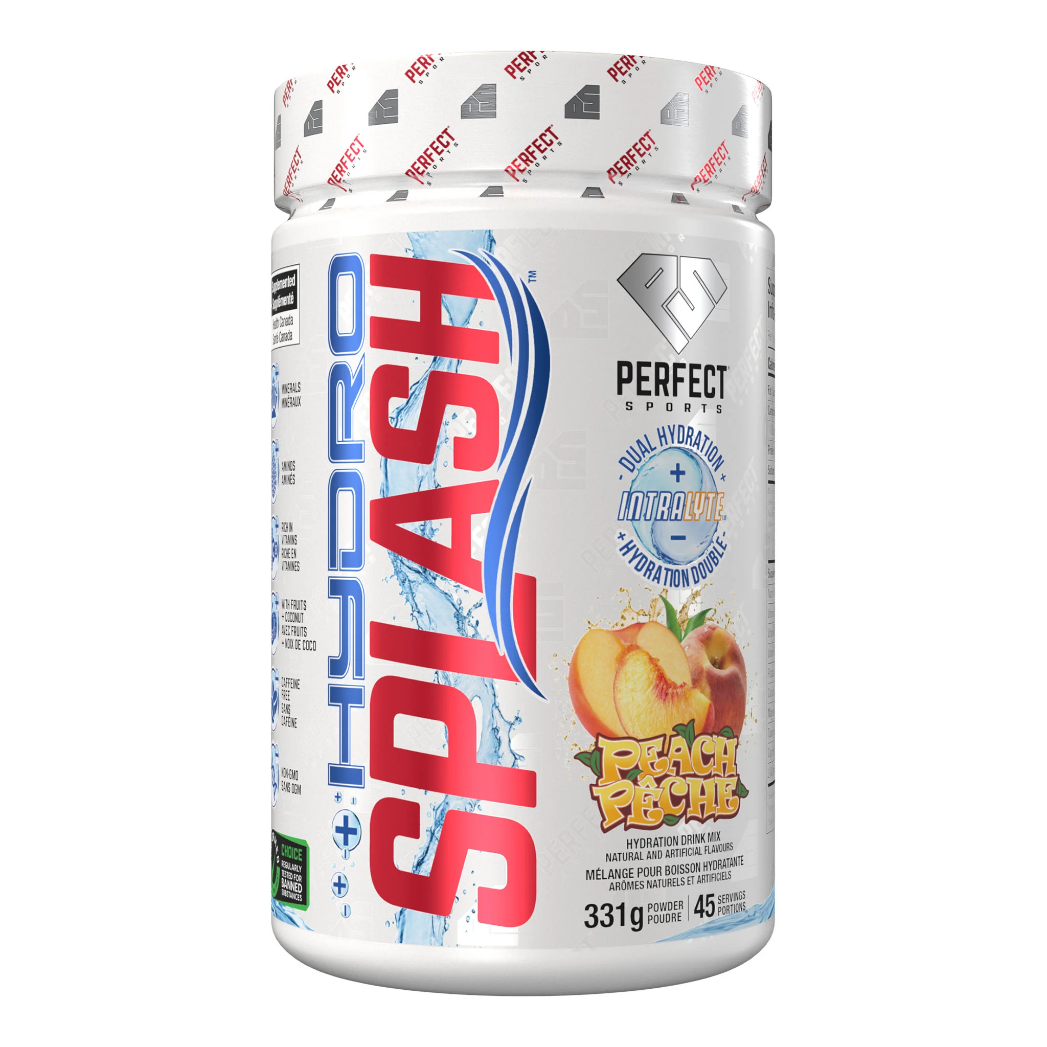 Perfect Sports Hydrosplash Electrolytes Blend (45 Servs) - Image 5