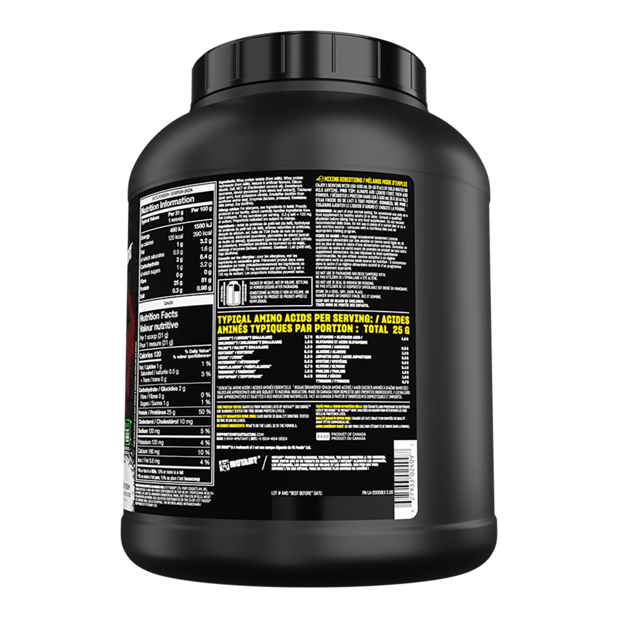Mutant Iso Surge Whey Protein Isolate (5lbs) - Image 3