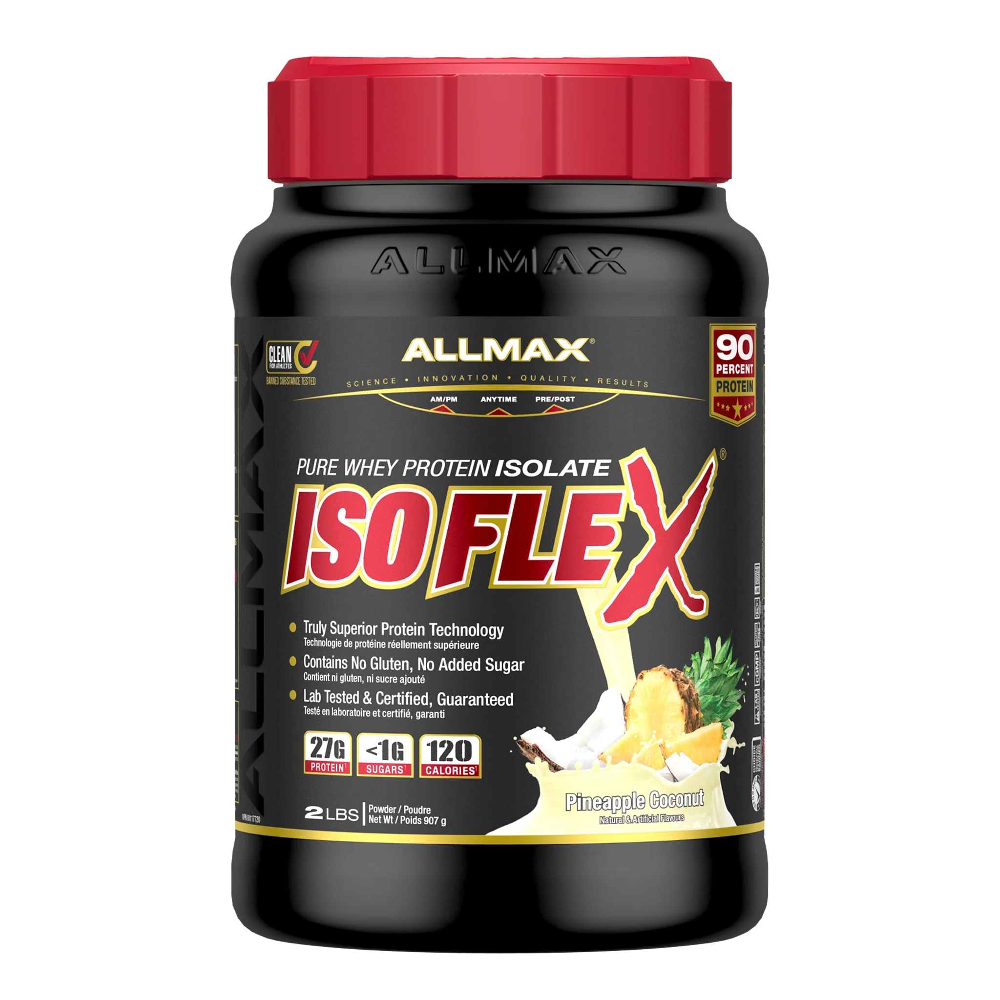 Allmax Isoflex Whey Protein isolate (2lbs) - Image 11