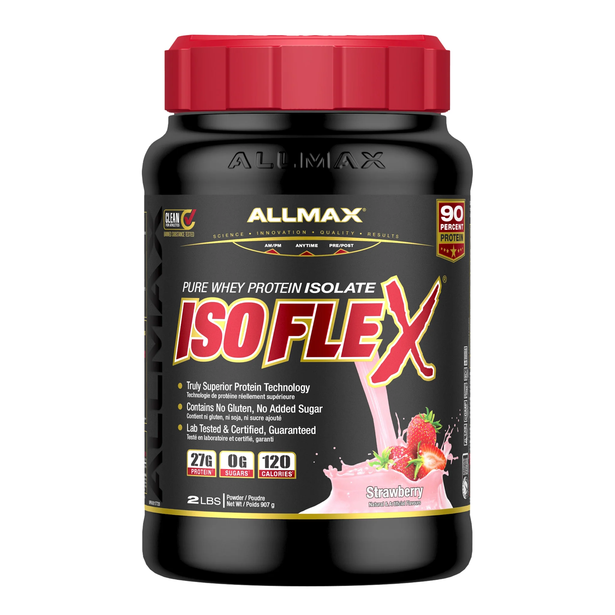Allmax Isoflex Whey Protein isolate (2lbs) - Image 12