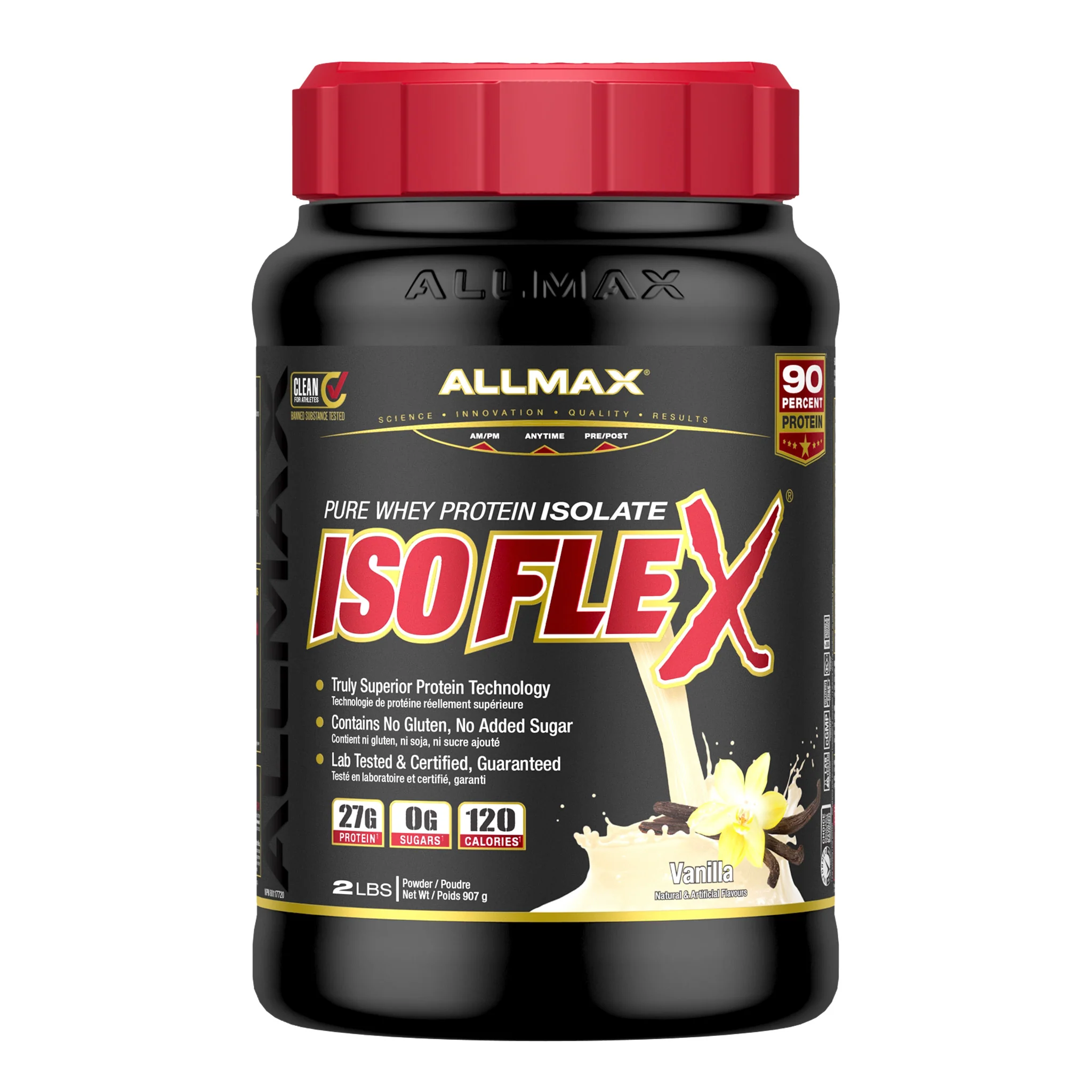 Allmax Isoflex Whey Protein isolate (2lbs) - Image 13