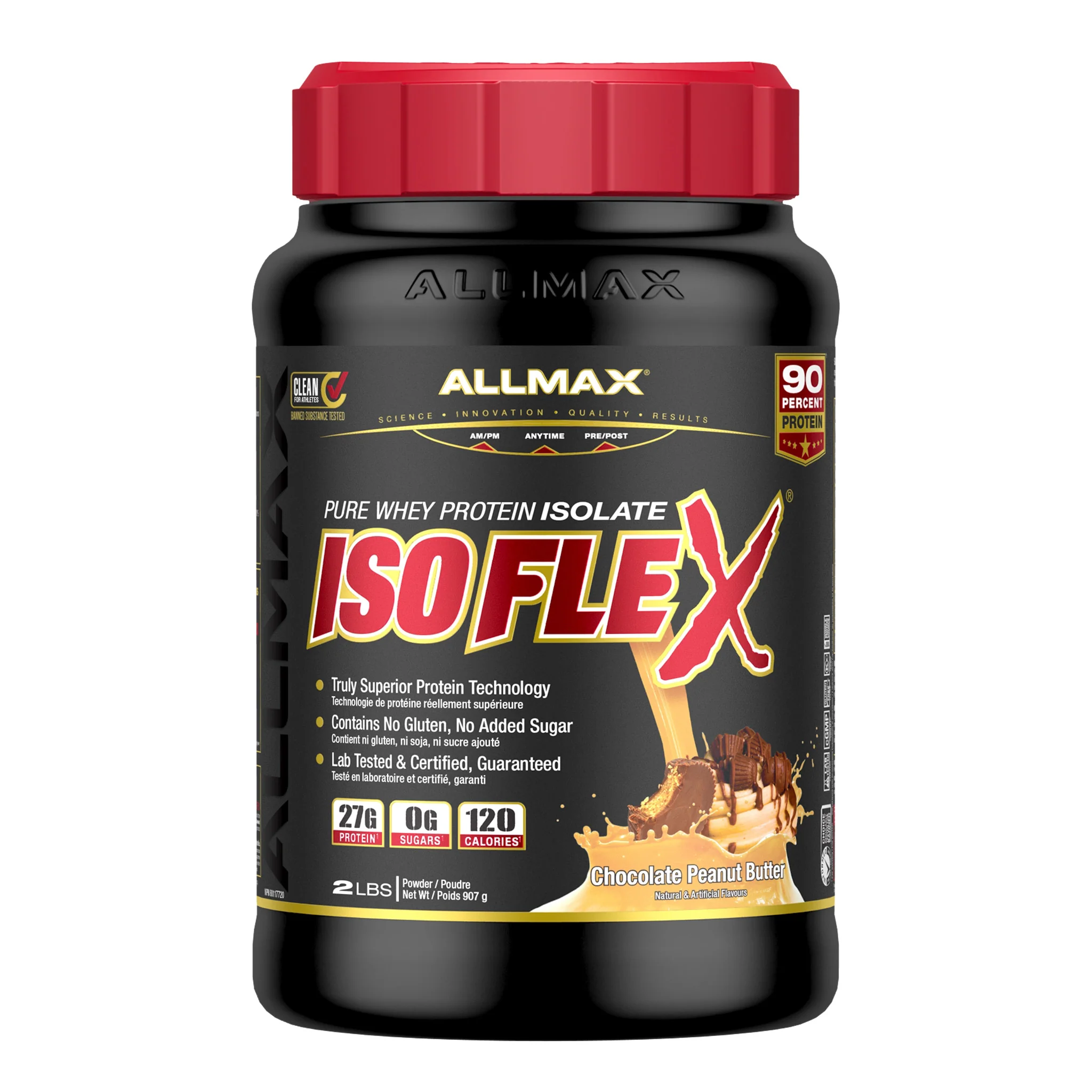 Allmax Isoflex Whey Protein isolate (2lbs) - Image 6