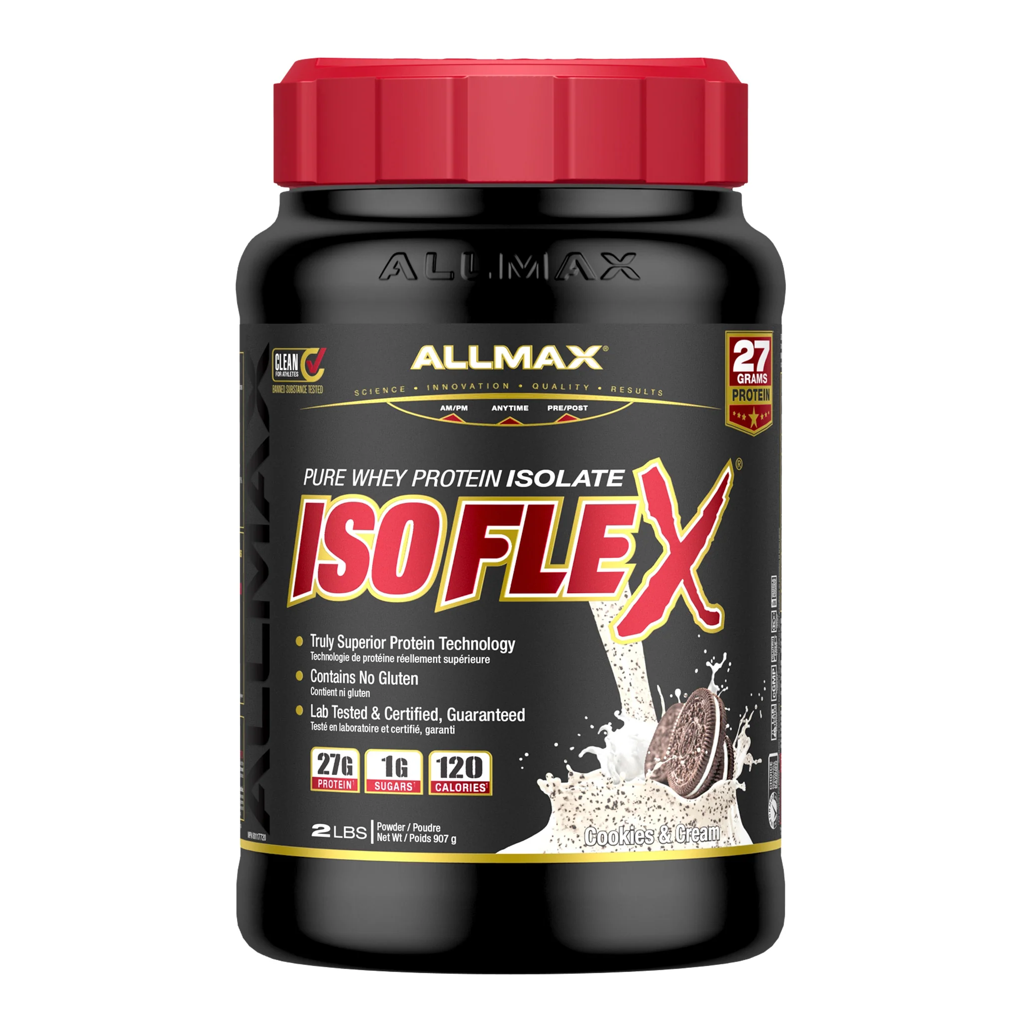 Allmax Isoflex Whey Protein isolate (2lbs) - Image 8