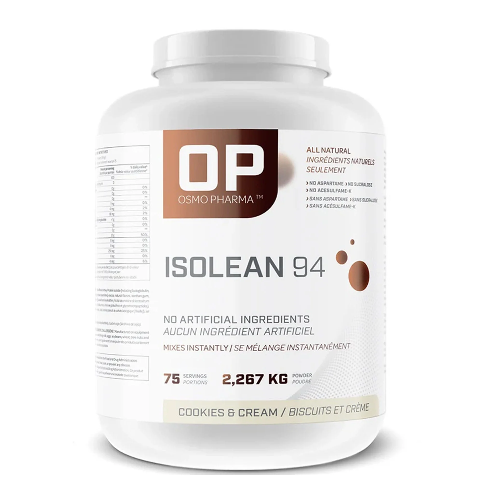 Osmo Pharma Isolean 94 Whey Protein Isolate (5lbs) - Image 3