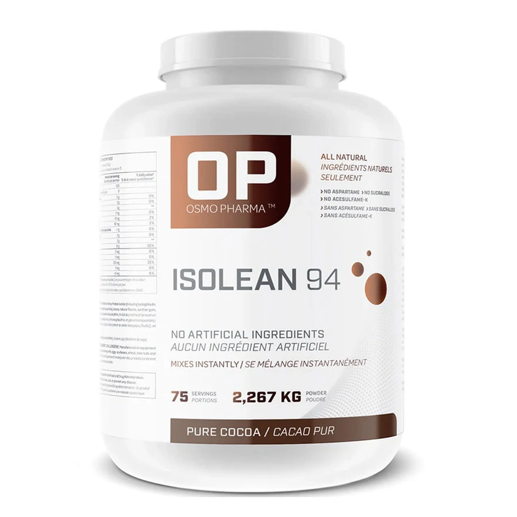 Osmo Pharma Isolean 94 Whey Protein Isolate (5lbs) - Image 4