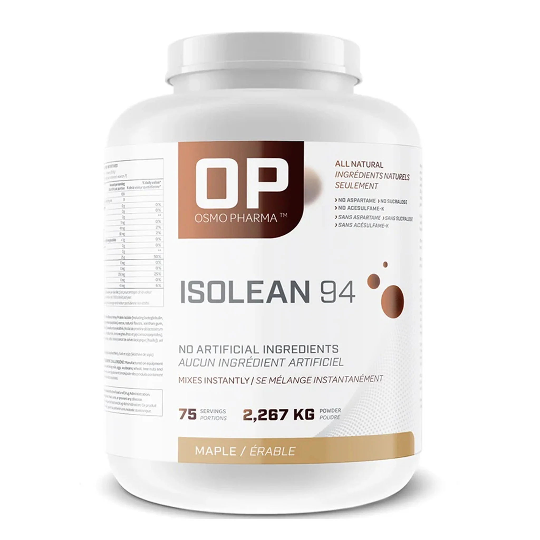 Osmo Pharma Isolean 94 Whey Protein Isolate (5lbs) - Image 5