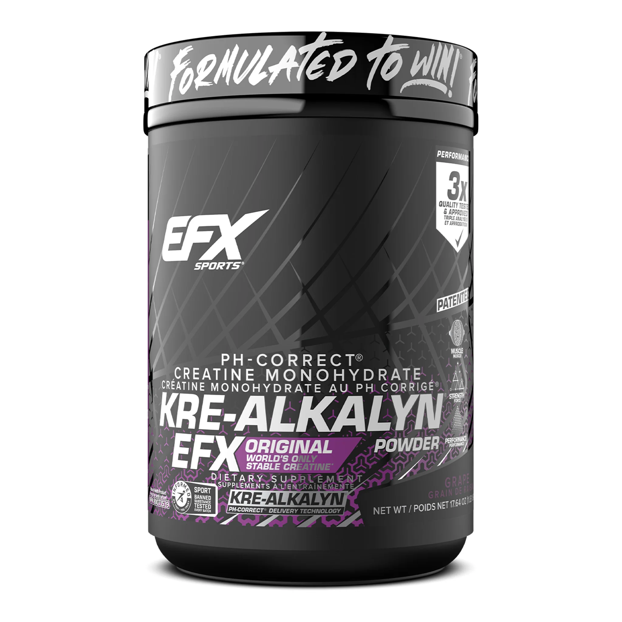 EFX Sports Kre-Alkalyn Creatine Powder (500g) - Image 3