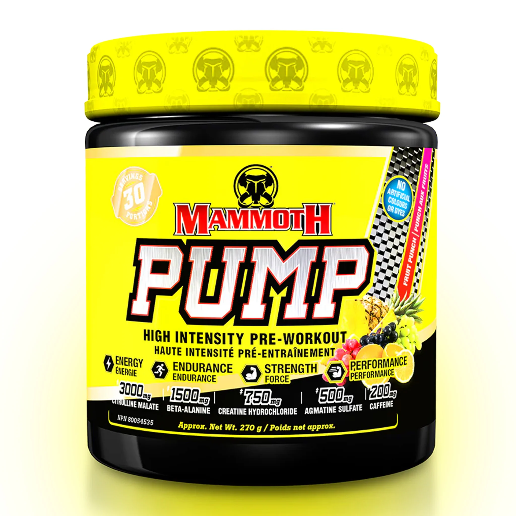 Mammoth Pump Pre-Workout (30 Servs) - Image 3
