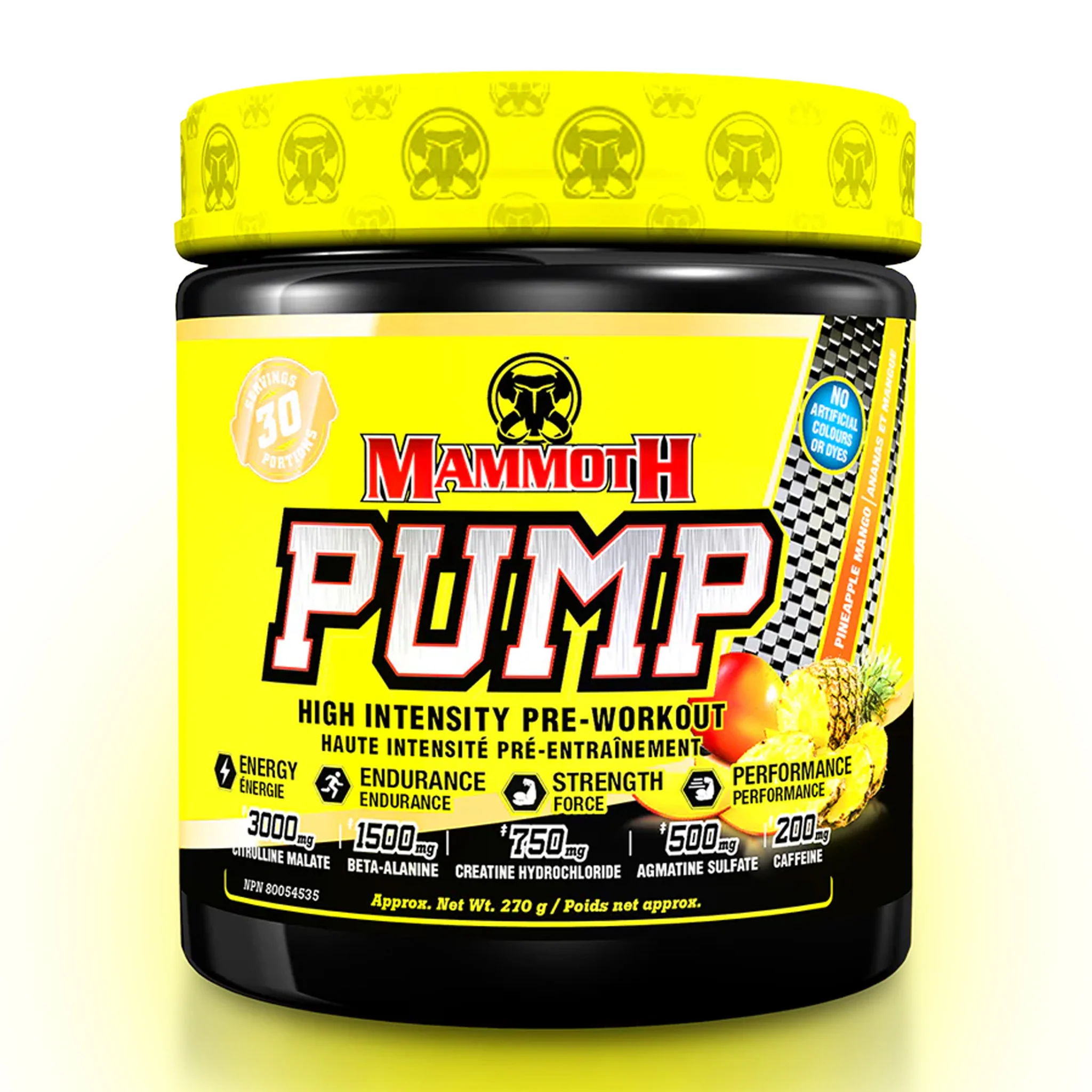 Mammoth Pump Pre-Workout (30 Servs) - Image 4