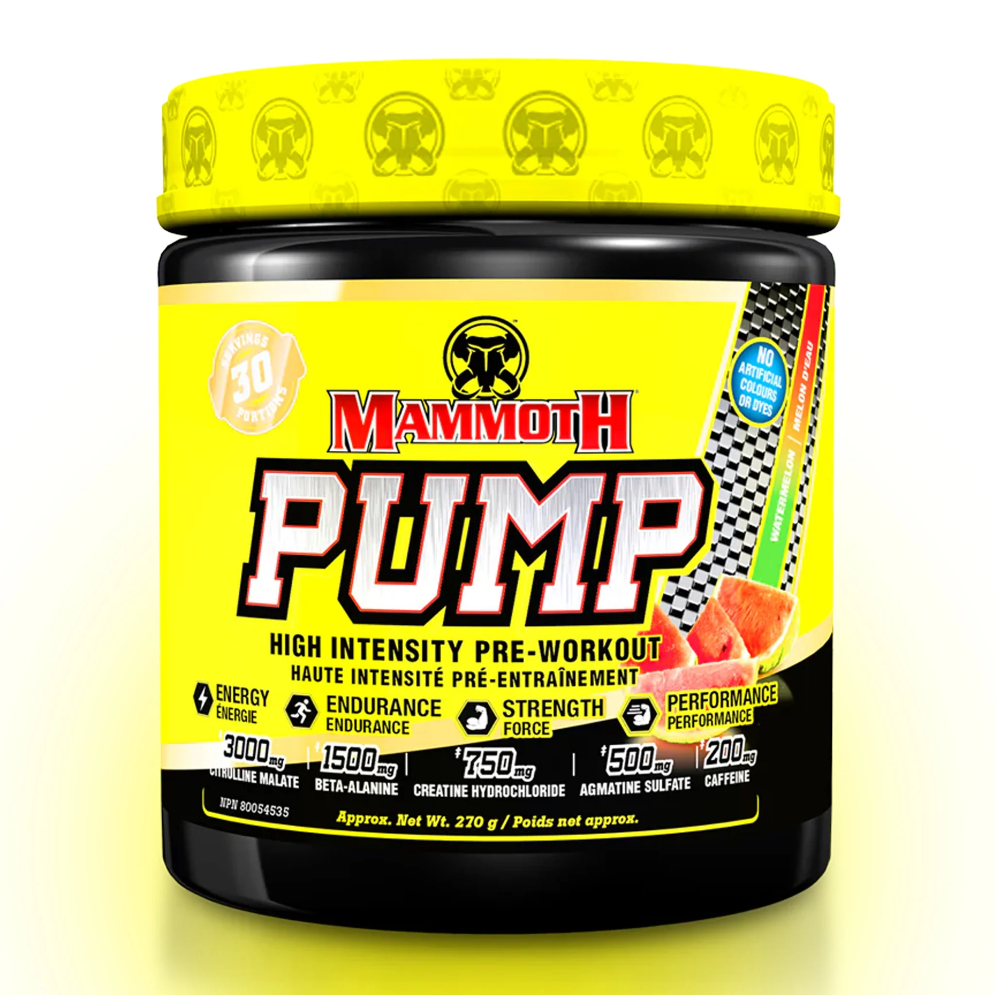 Mammoth Pump Pre-Workout (30 Servs) - Image 7