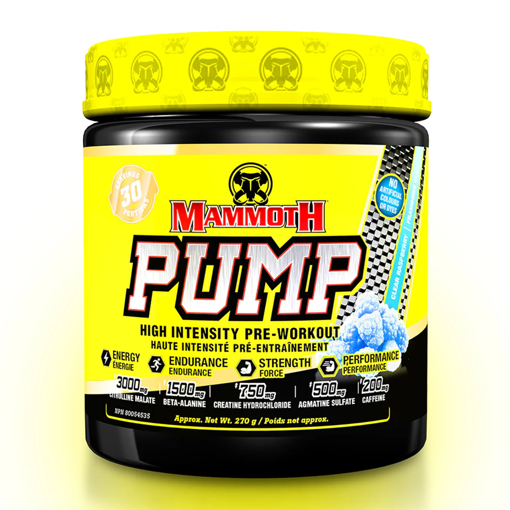 Mammoth Pump Pre-Workout (30 Servs) - Image 8