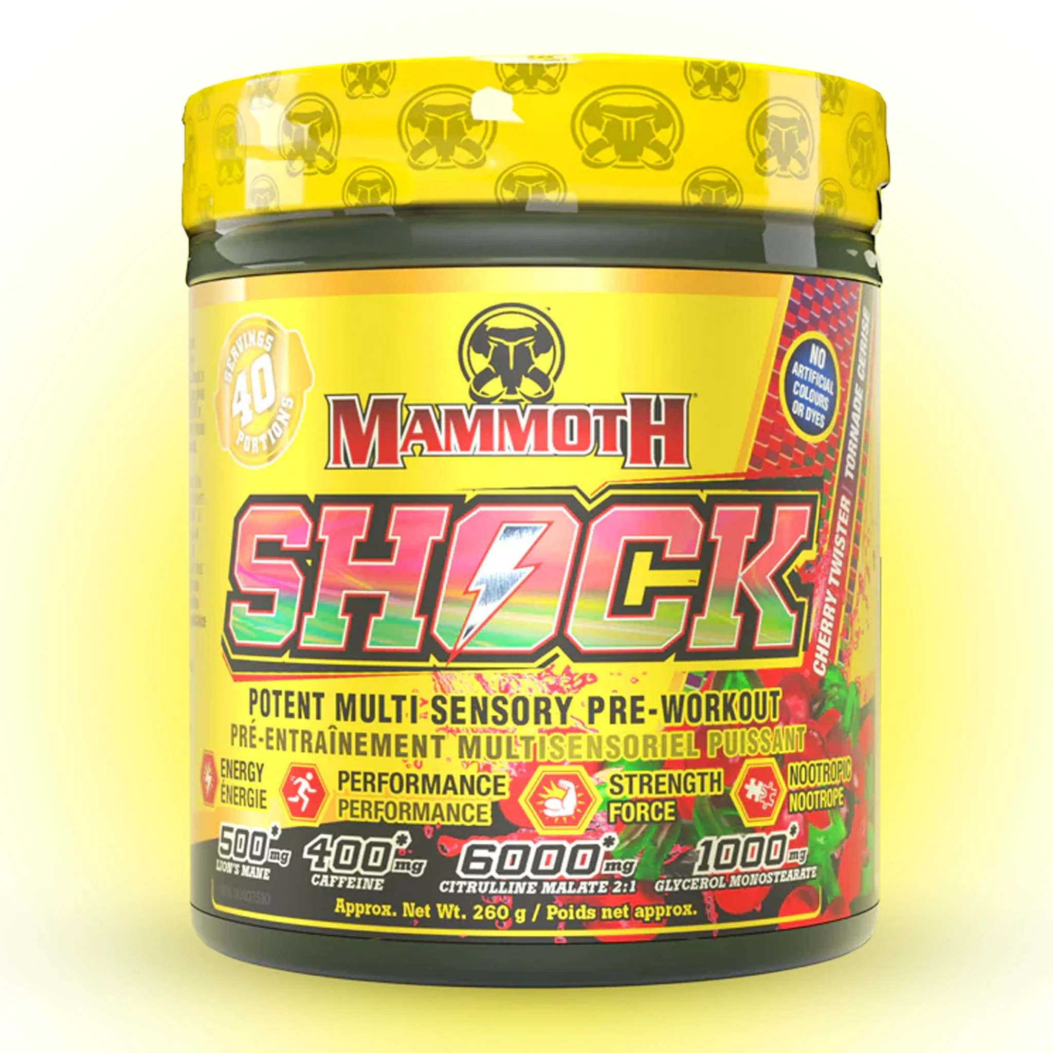 Mammoth Shock Pre-Workout (40 Servs) - Image 5