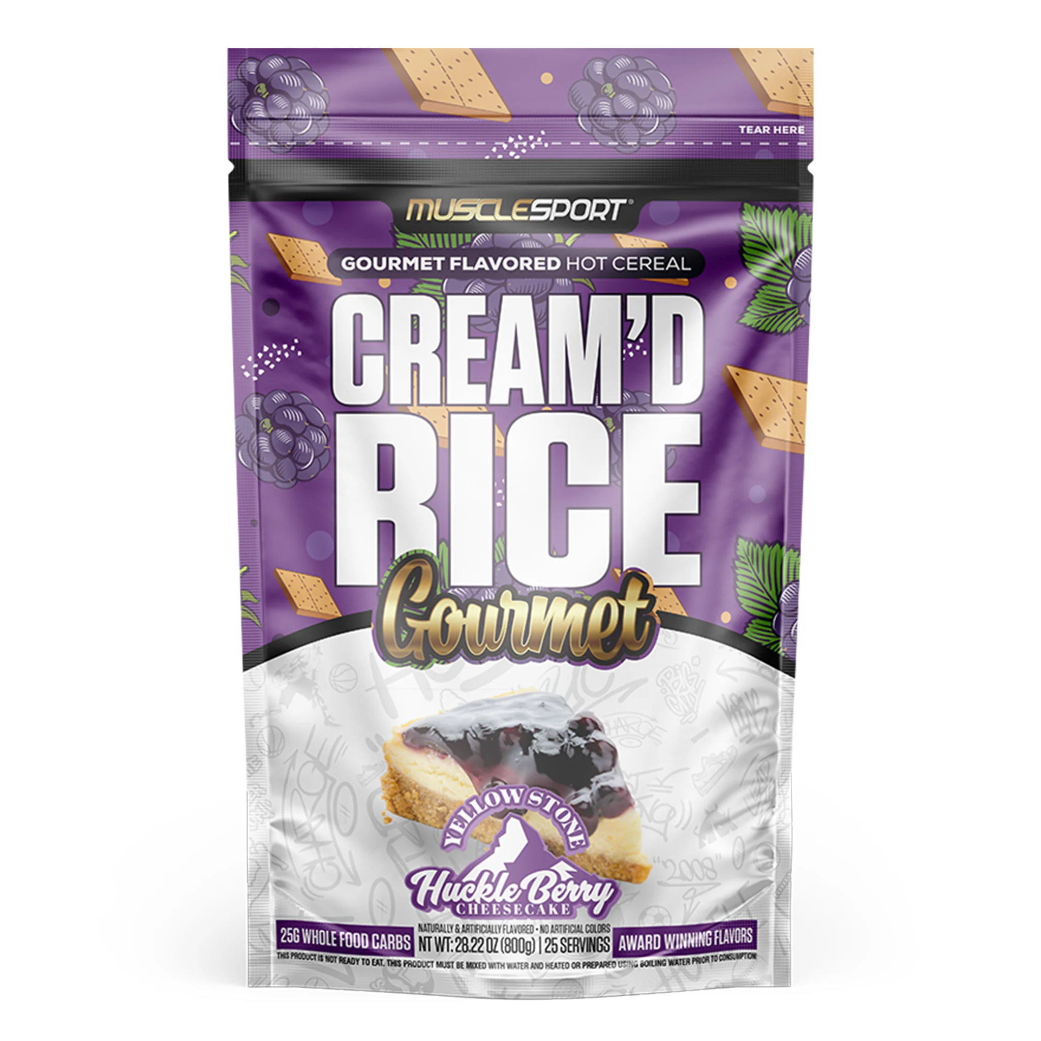 Musclesport Cream Of Rice Gourmet Hot Cereal (25 Servs) - Image 11
