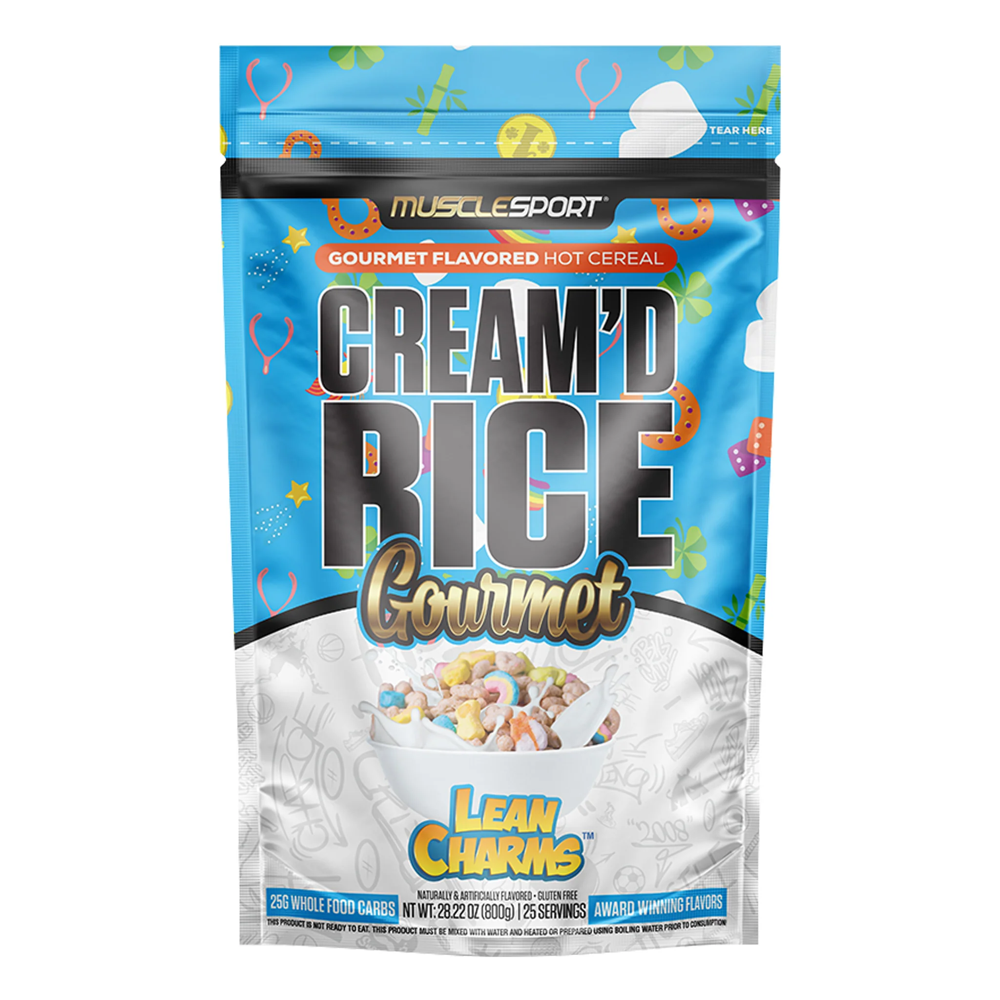 Musclesport Cream Of Rice Gourmet Hot Cereal (25 Servs) - Image 13