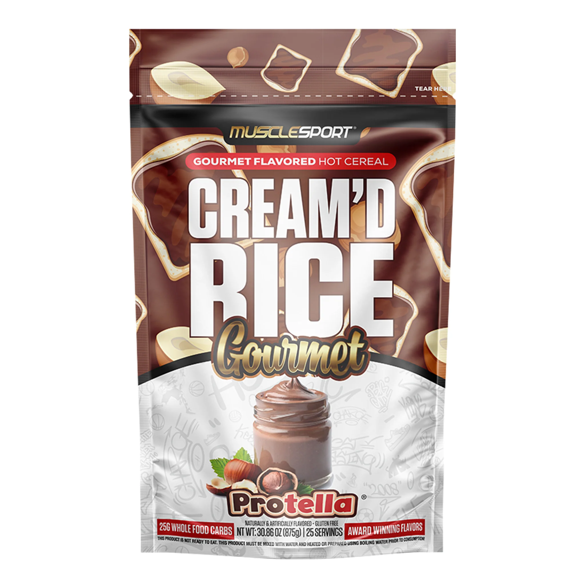 Musclesport Cream Of Rice Gourmet Hot Cereal (25 Servs) - Image 15