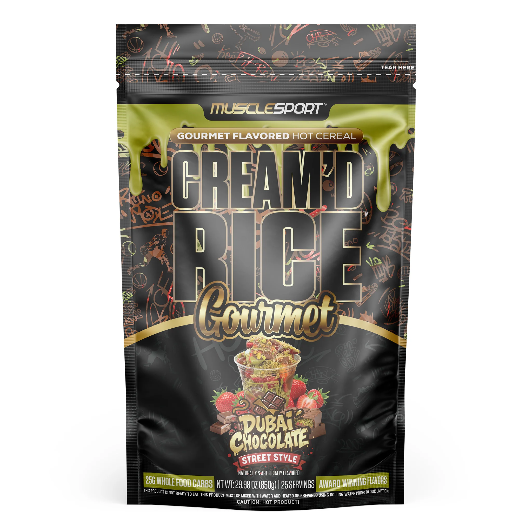 Musclesport Cream Of Rice Gourmet Hot Cereal (25 Servs) - Image 19