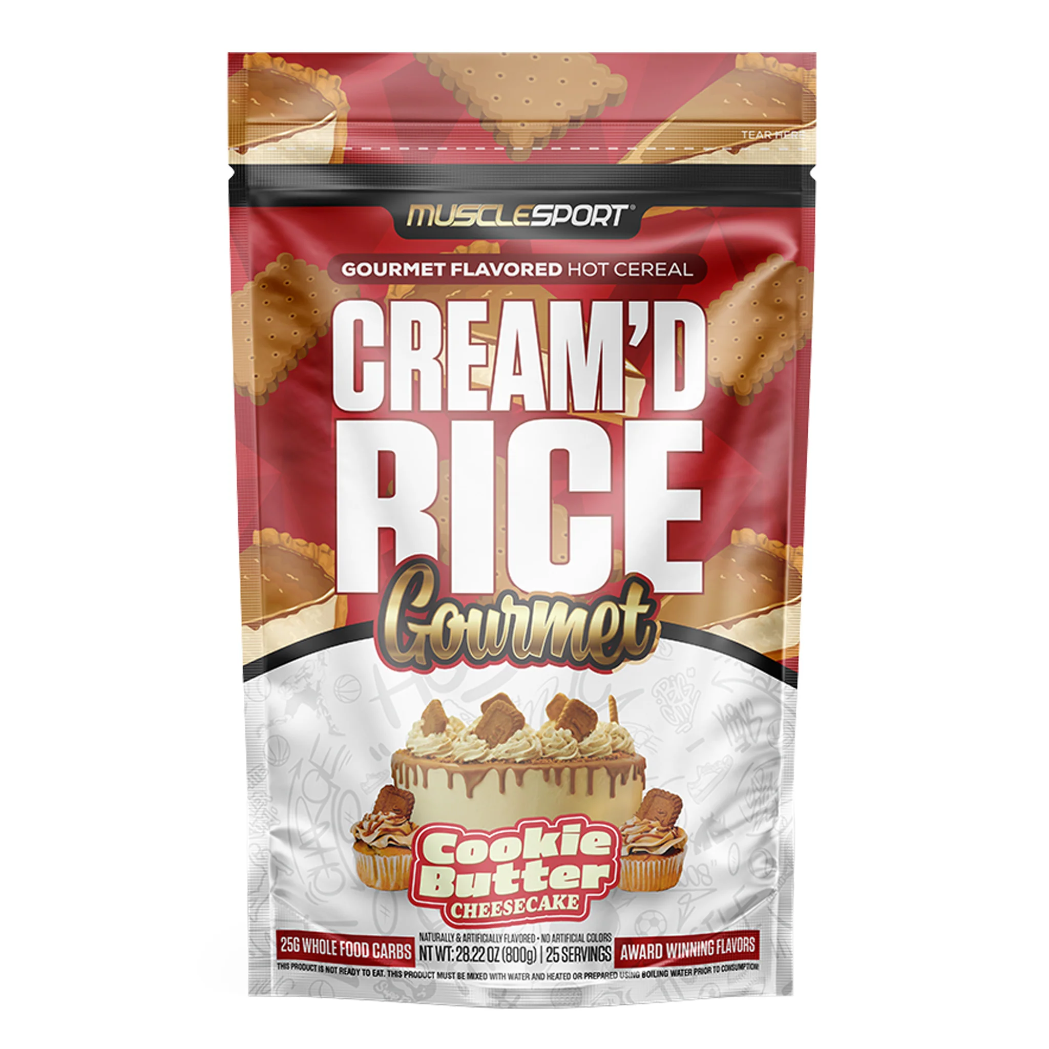 Musclesport Cream Of Rice Gourmet Hot Cereal (25 Servs) - Image 3