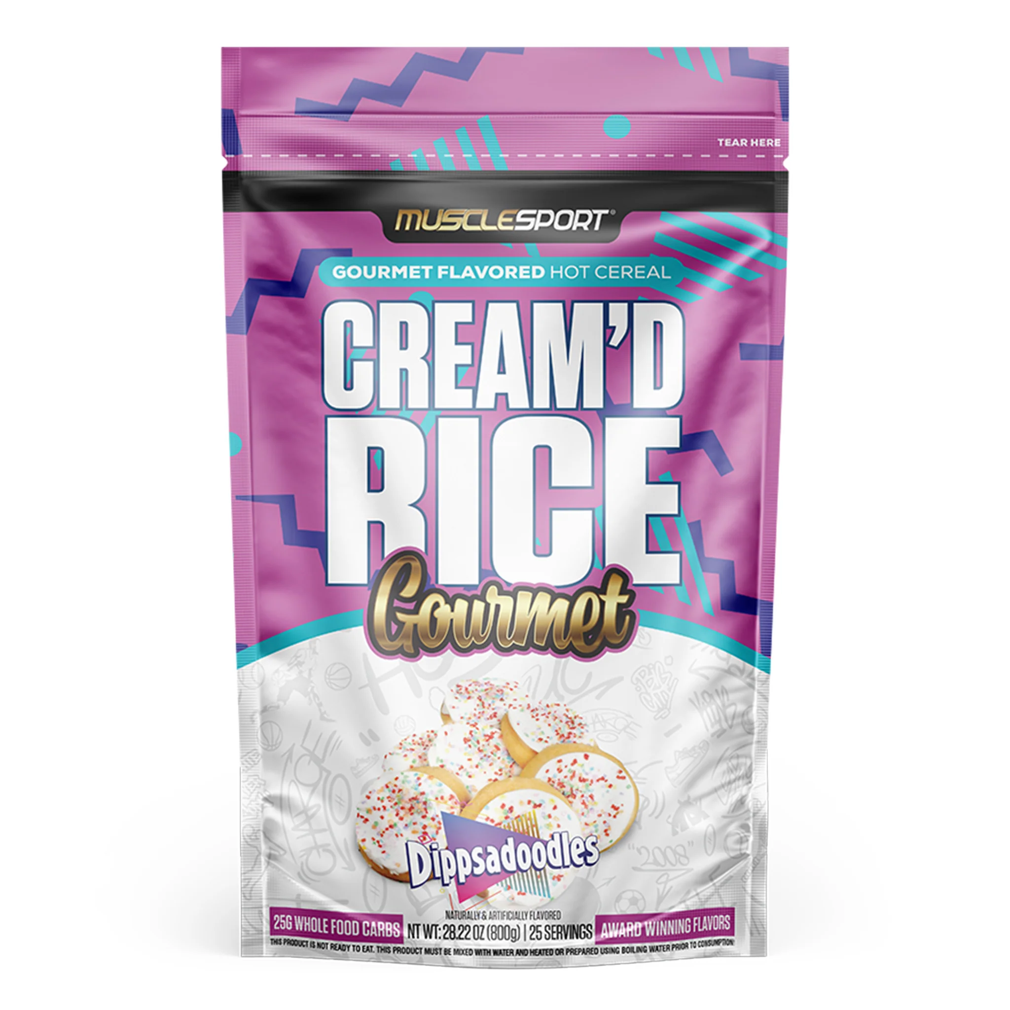 Musclesport Cream Of Rice Gourmet Hot Cereal (25 Servs) - Image 9