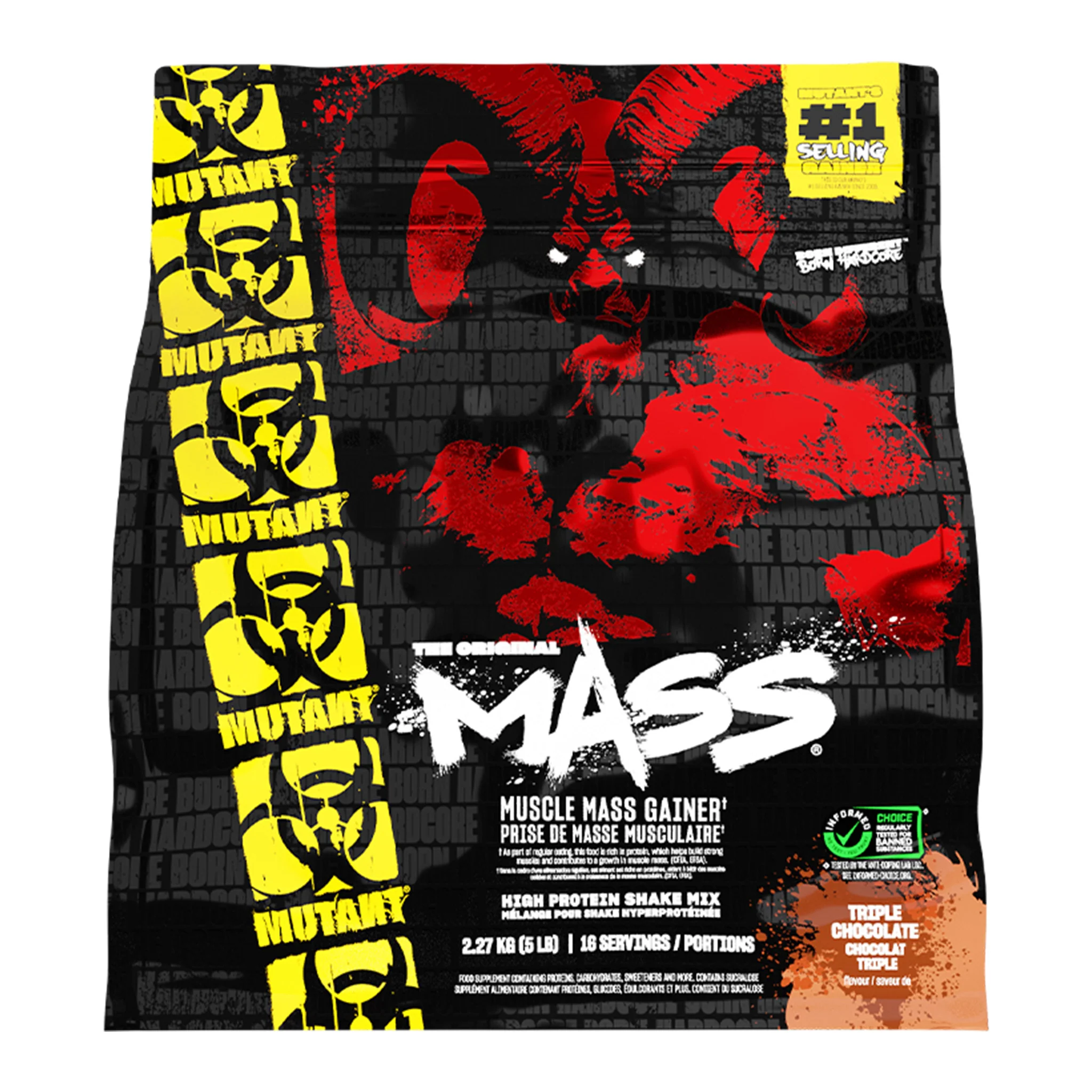 Mutant Mass Muscle Weight Gainer Protein (5lbs) - Image 3