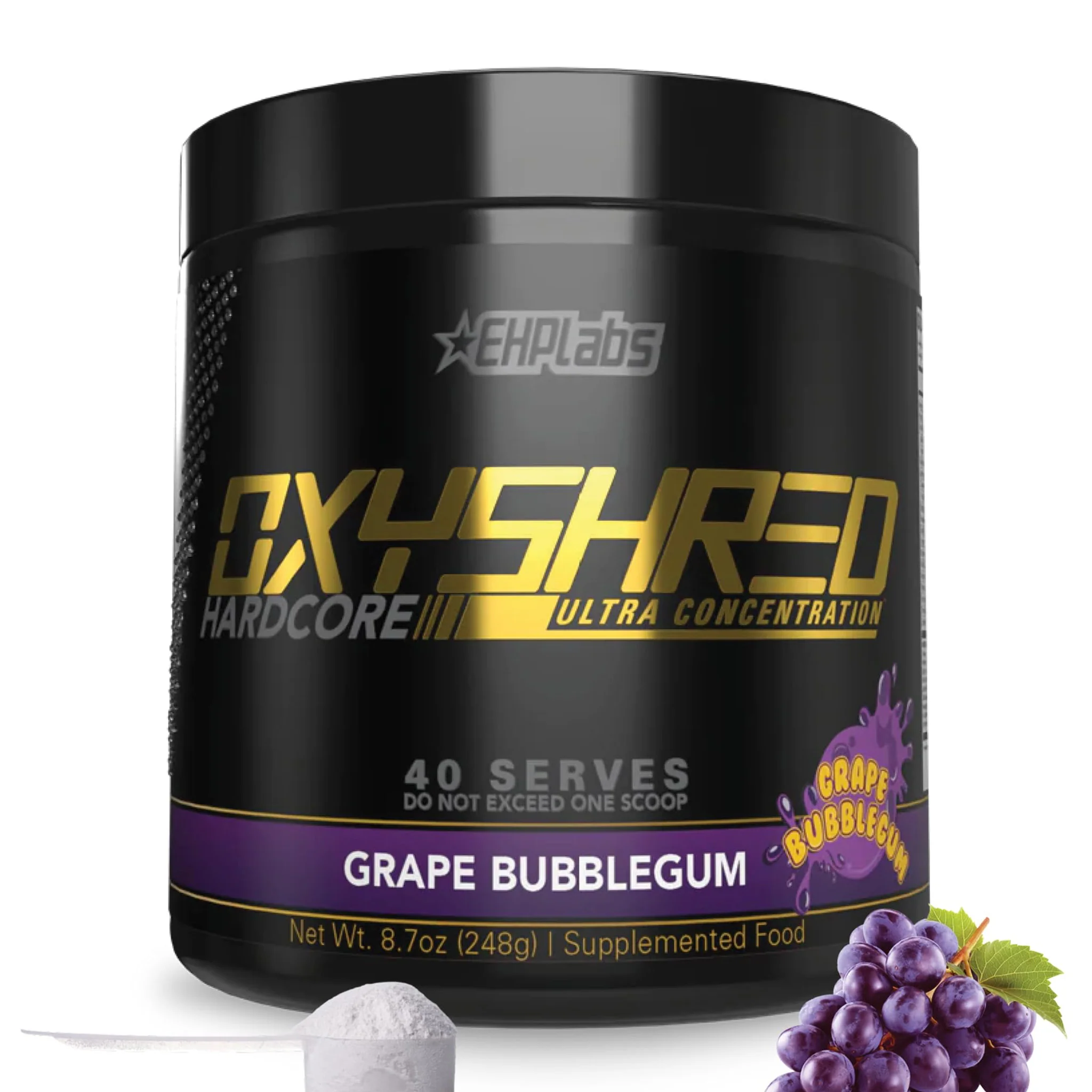 EHP Labs Oxyshred Hardcore Fat Burner (40 Servs) - Image 4