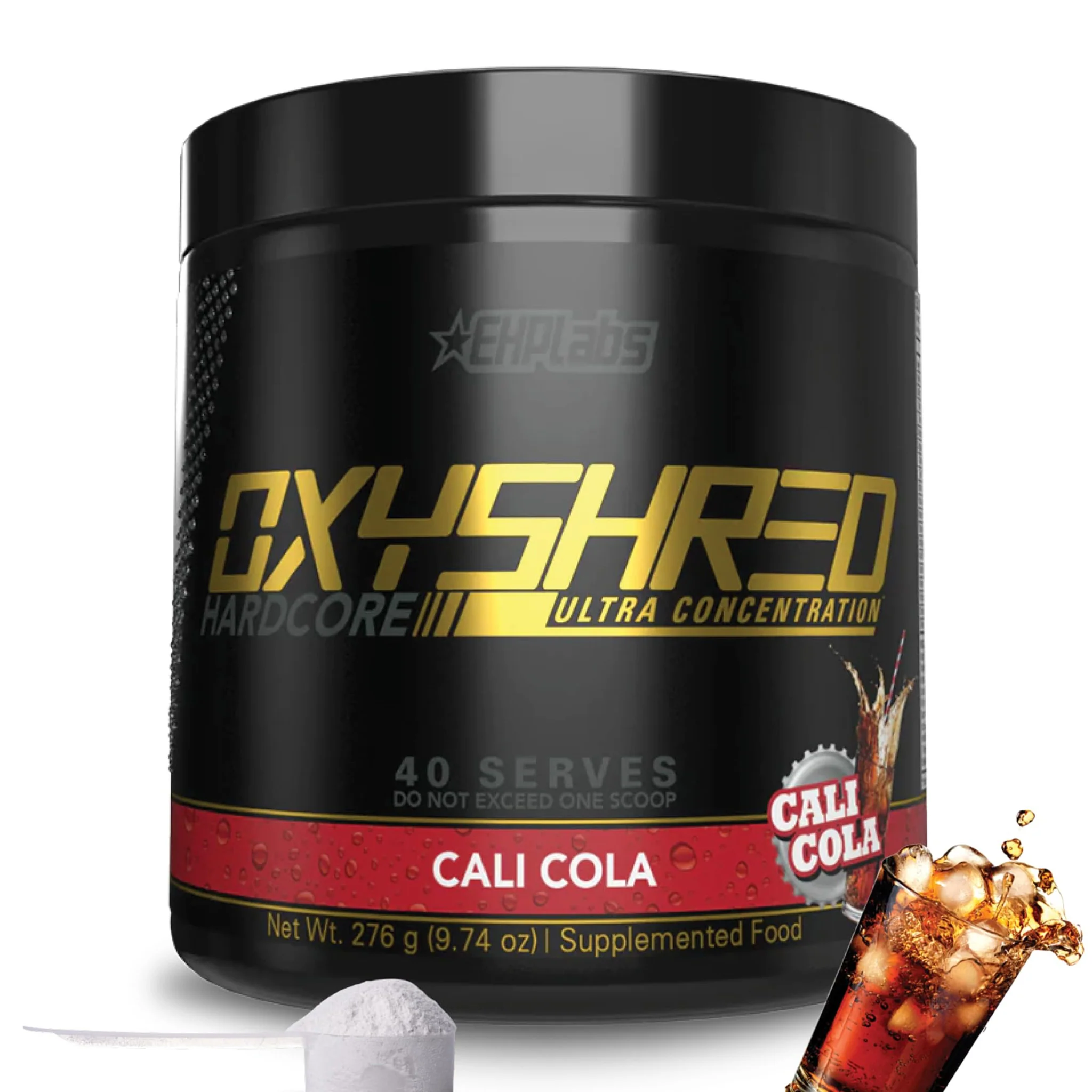 EHP Labs Oxyshred Hardcore Fat Burner (40 Servs) - Image 5