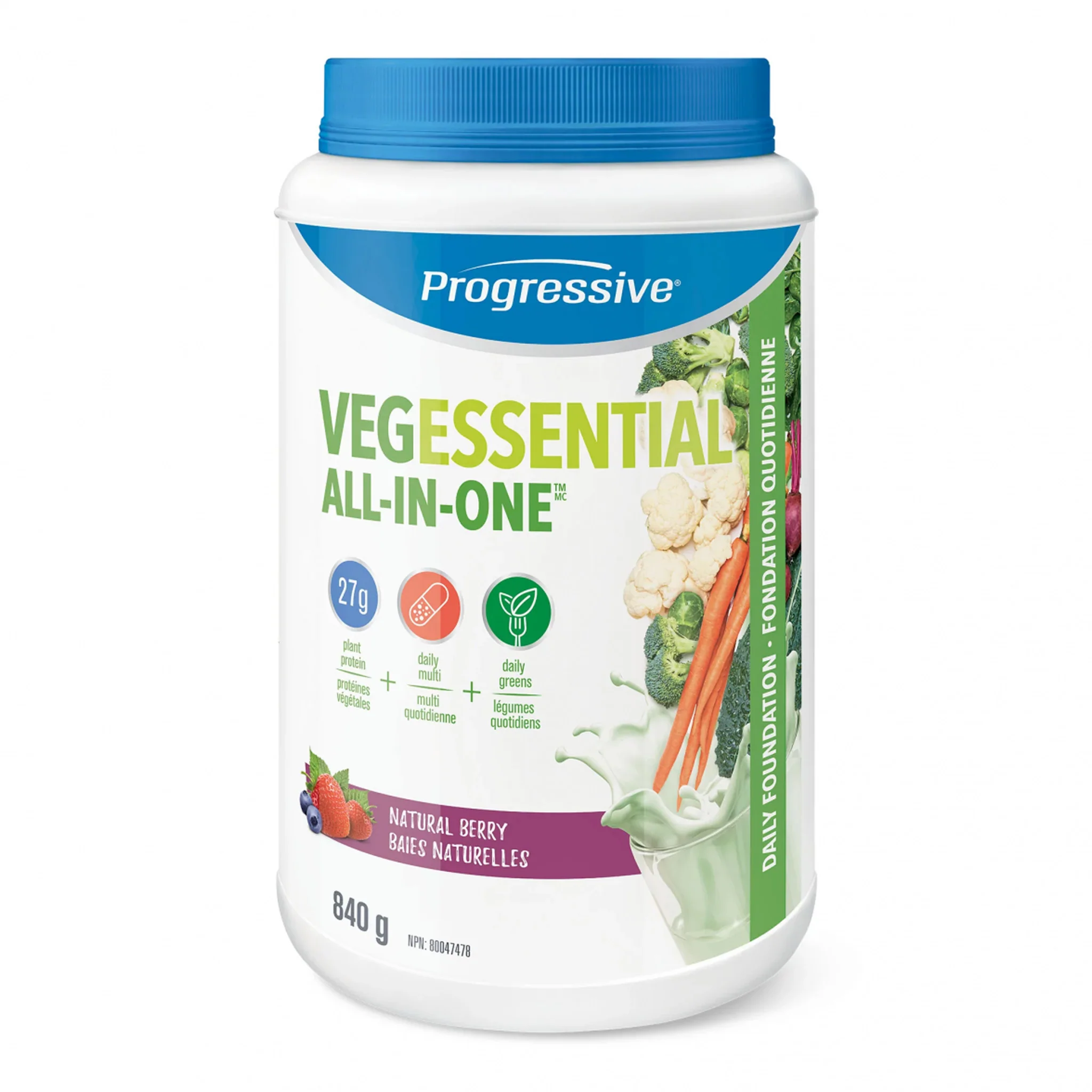 Progressive VegEssentials All-In-One Plant Protein (840g) - Image 4